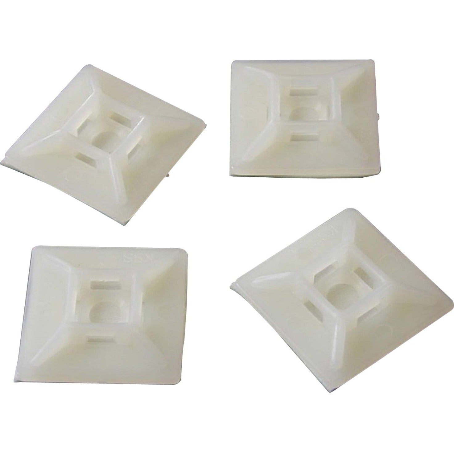 StarTech.com Self-adhesive Nylon Cable Tie Mounts - Pkg of 100 - Soundz Store AUSTRALIA