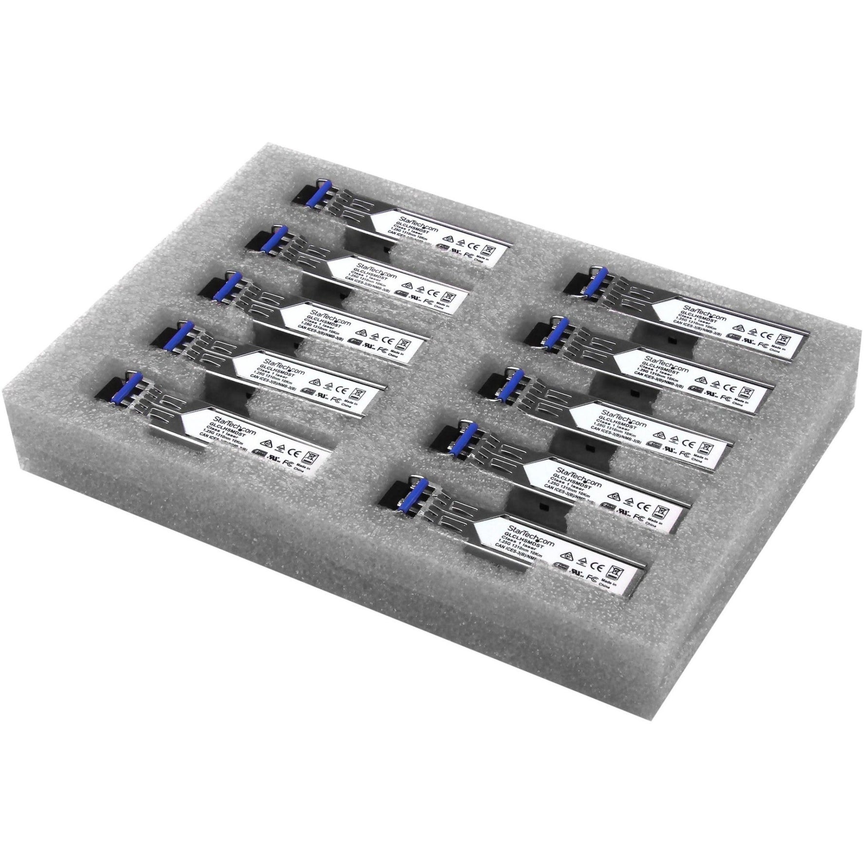 StarTech.com SFP (mini-GBIC) - 1 x LC Duplex 1000Base-LX/LH Network - 10 / Pack - Soundz Store AUSTRALIA