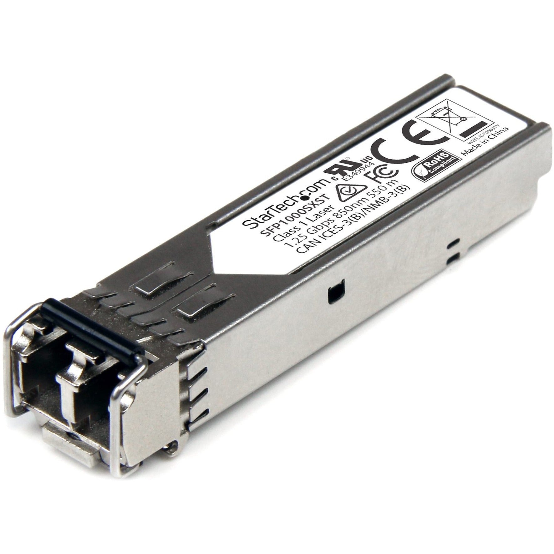 StarTech.com SFP (mini-GBIC) - 1 x LC Duplex 1000Base-SX Network - 1 Each - Soundz Store AUSTRALIA