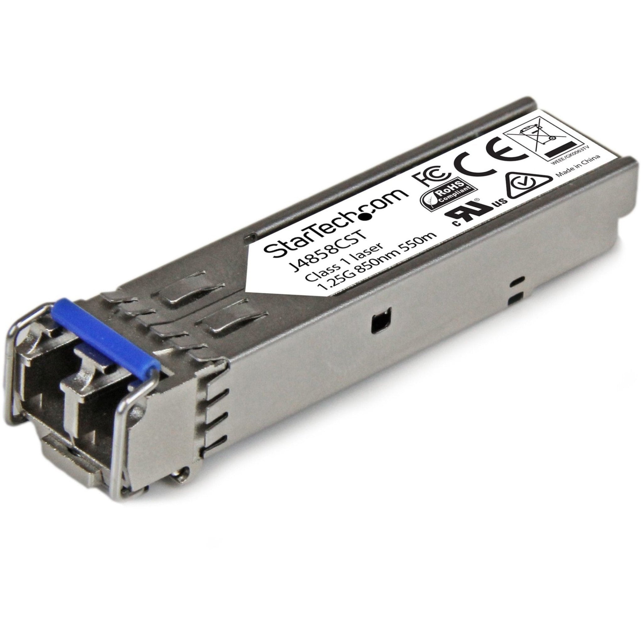StarTech.com SFP (mini-GBIC) - 1 x LC Duplex 1000Base-SX Network - 1 Each - Soundz Store AUSTRALIA