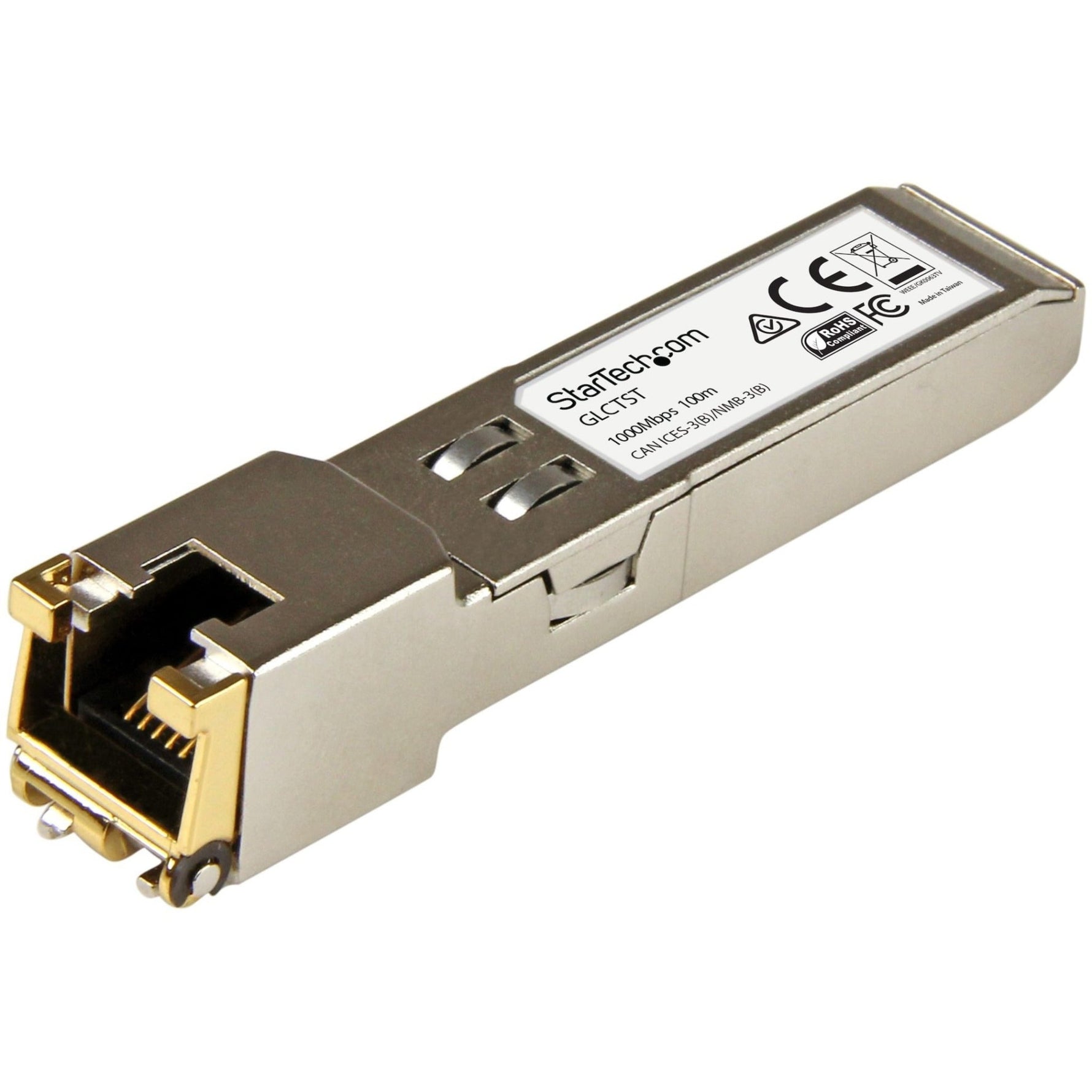 StarTech.com SFP (mini-GBIC) - 1 x RJ-45 1000Base-T Network LAN - 1 Each - Soundz Store AUSTRALIA