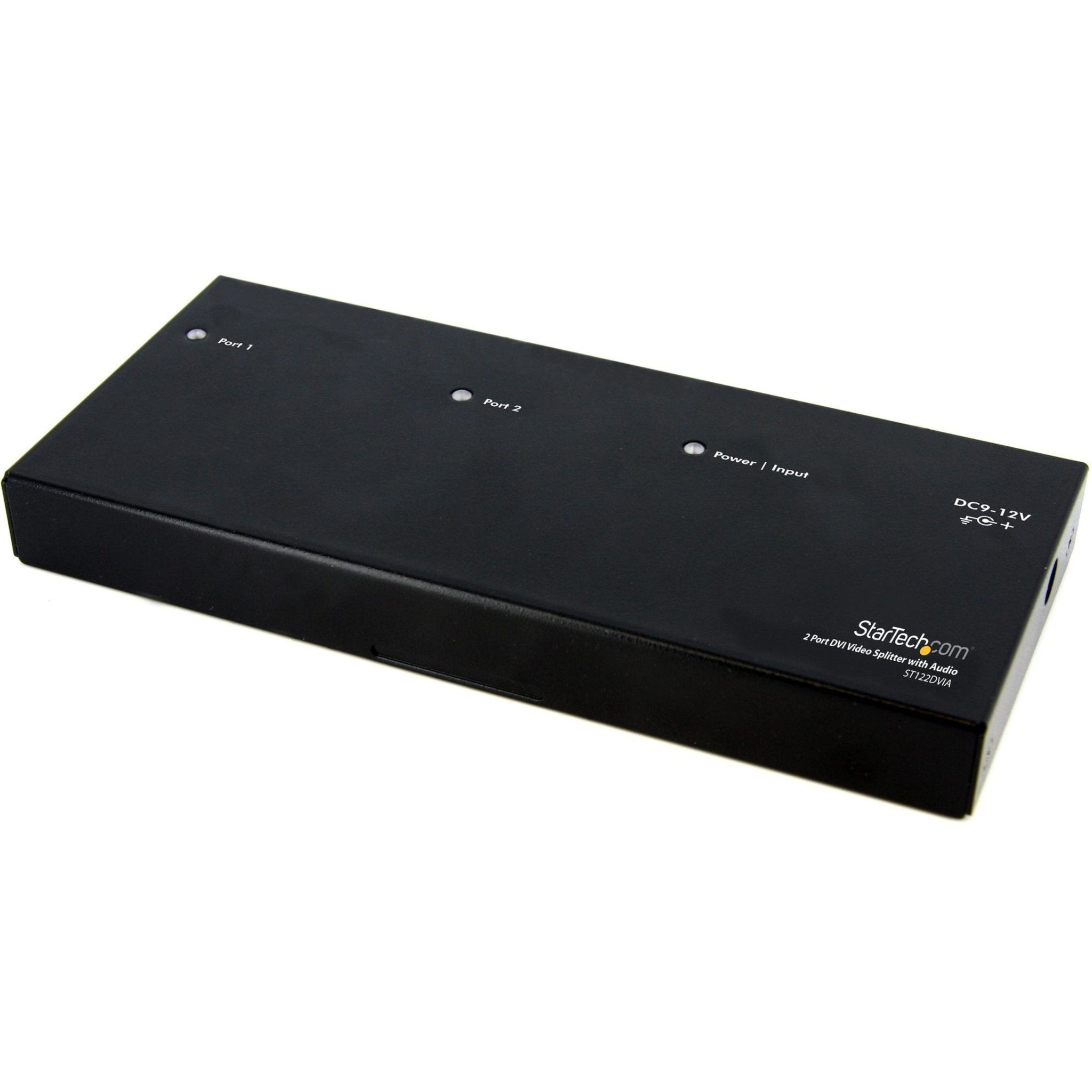 StarTech.com Signal Splitter - Aluminium - Black - TAA Compliant - Soundz Store AUSTRALIA