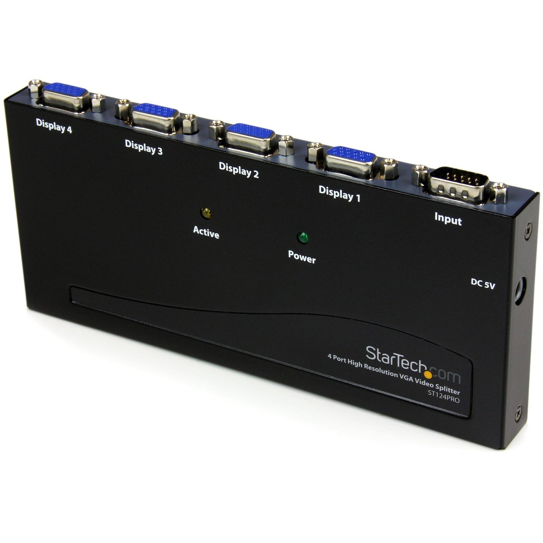 StarTech.com Signal Splitter - Steel - Black - TAA Compliant - Soundz Store AUSTRALIA