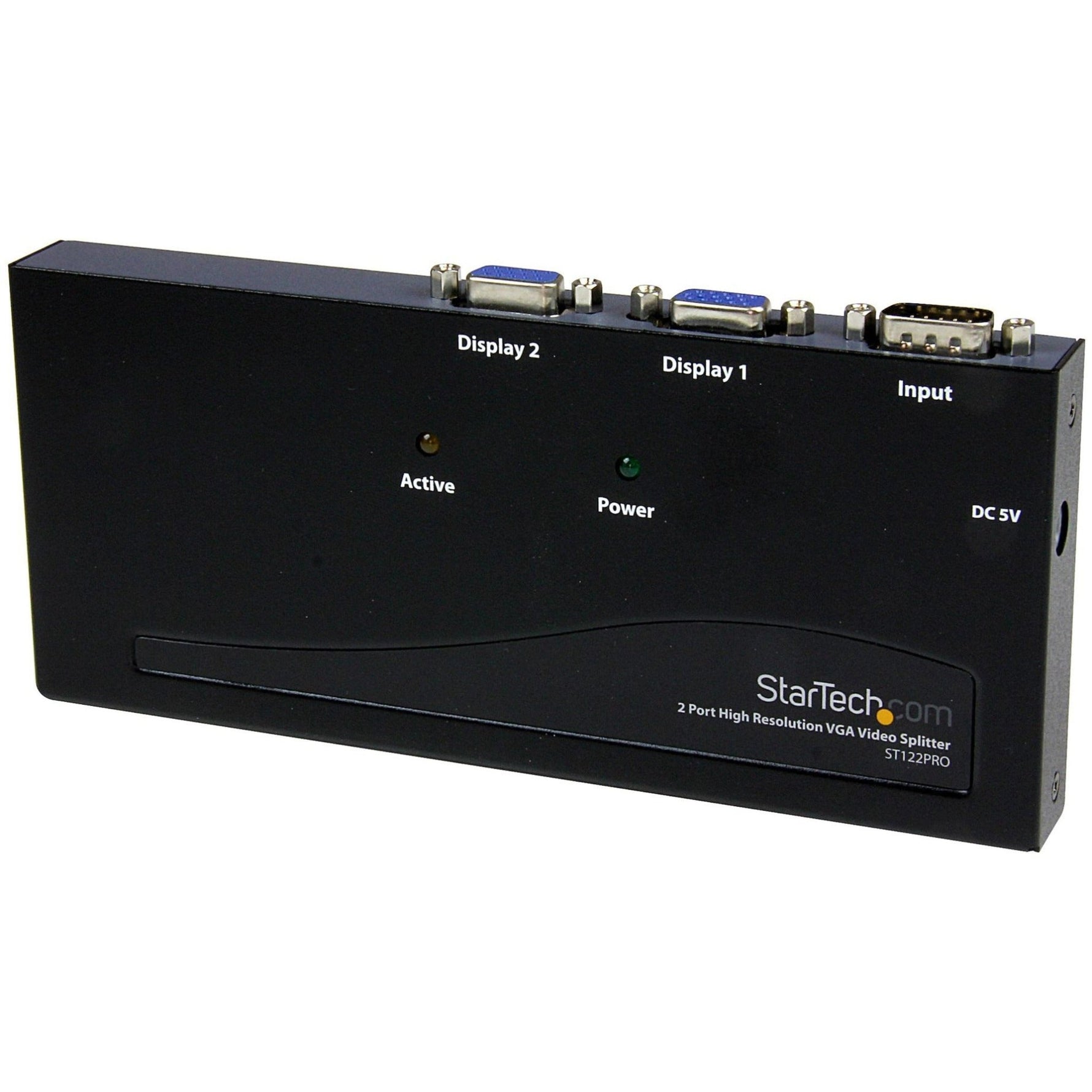 StarTech.com Signal Splitter - Steel - Black - TAA Compliant - Soundz Store AUSTRALIA