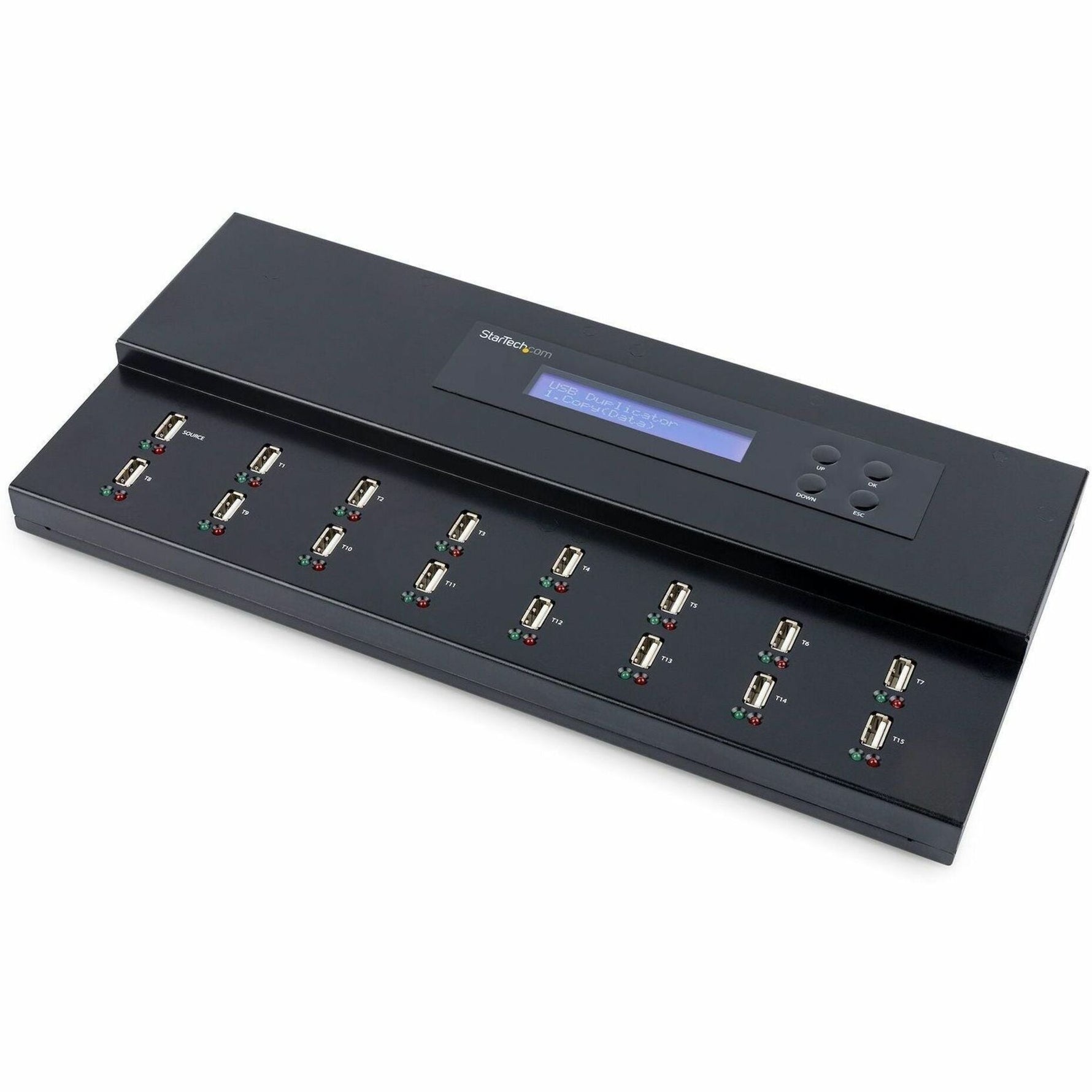 StarTech.com Standalone 1 to 15 USB Thumb Drive Duplicator/Eraser, USB Flash Drive Copier/Cloner, Sector-by-Sector Copy, Sanitizer, TAA - Soundz Store AUSTRALIA
