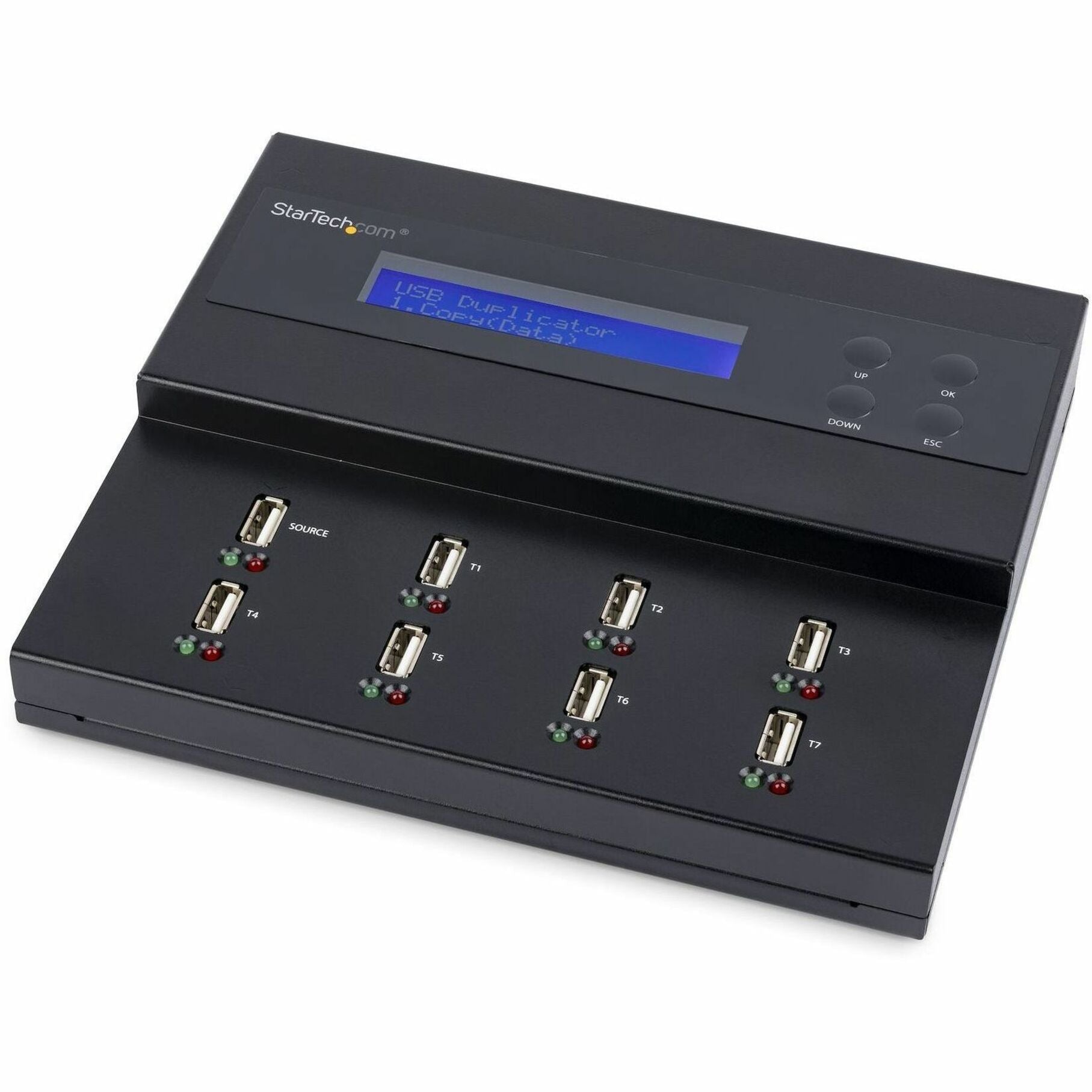 StarTech.com Standalone 1 to 7 USB Thumb Drive Duplicator/Eraser, USB Flash Drive Copier/Cloner, Sector-by-Sector Copy, Sanitizer, TAA - Soundz Store AUSTRALIA