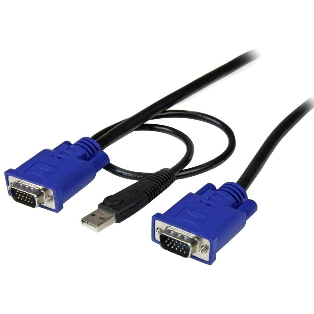 StarTech.com StarTech.com 2-in-1 - Video / USB cable - 4 pin USB Type A, HD-15 (M) - HD-15 (M) - 3.05 m - Soundz Store AUSTRALIA