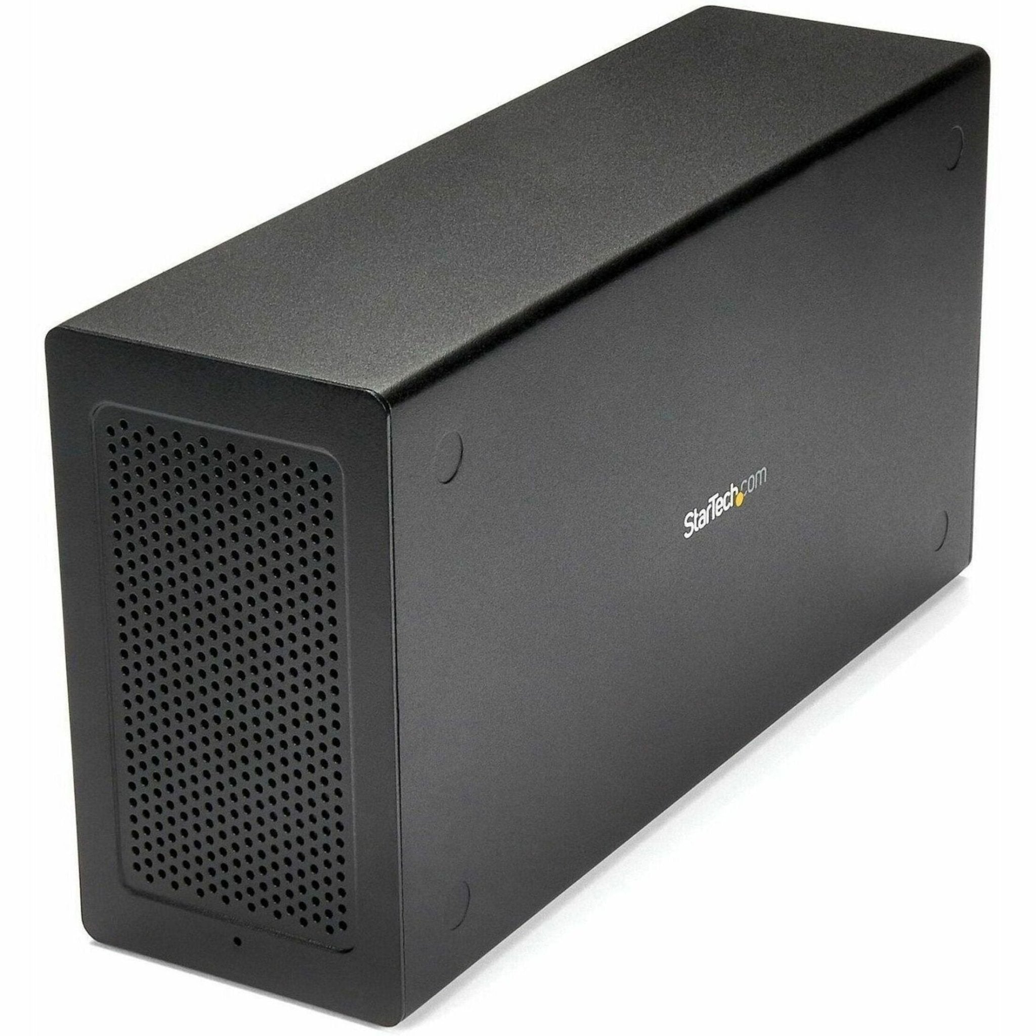 StarTech.com Thunderbolt 3 PCIe Expansion Chassis, External Enclosure Box with 1x PCI-Express Slot, 5K/4K Output Via TB3/DP Ports, TAA - Soundz Store AUSTRALIA