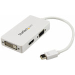 StarTech.com Travel A/V Adapter: 3-in-1 Mini DisplayPort to VGA DVI or HDMI Converter - White - Soundz Store AUSTRALIA