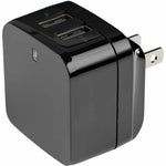 StarTech.com Travel USB Wall Charger - 2 Port - Black - Universal Travel Adapter - International Power Adapter - USB Charger - Soundz Store AUSTRALIA
