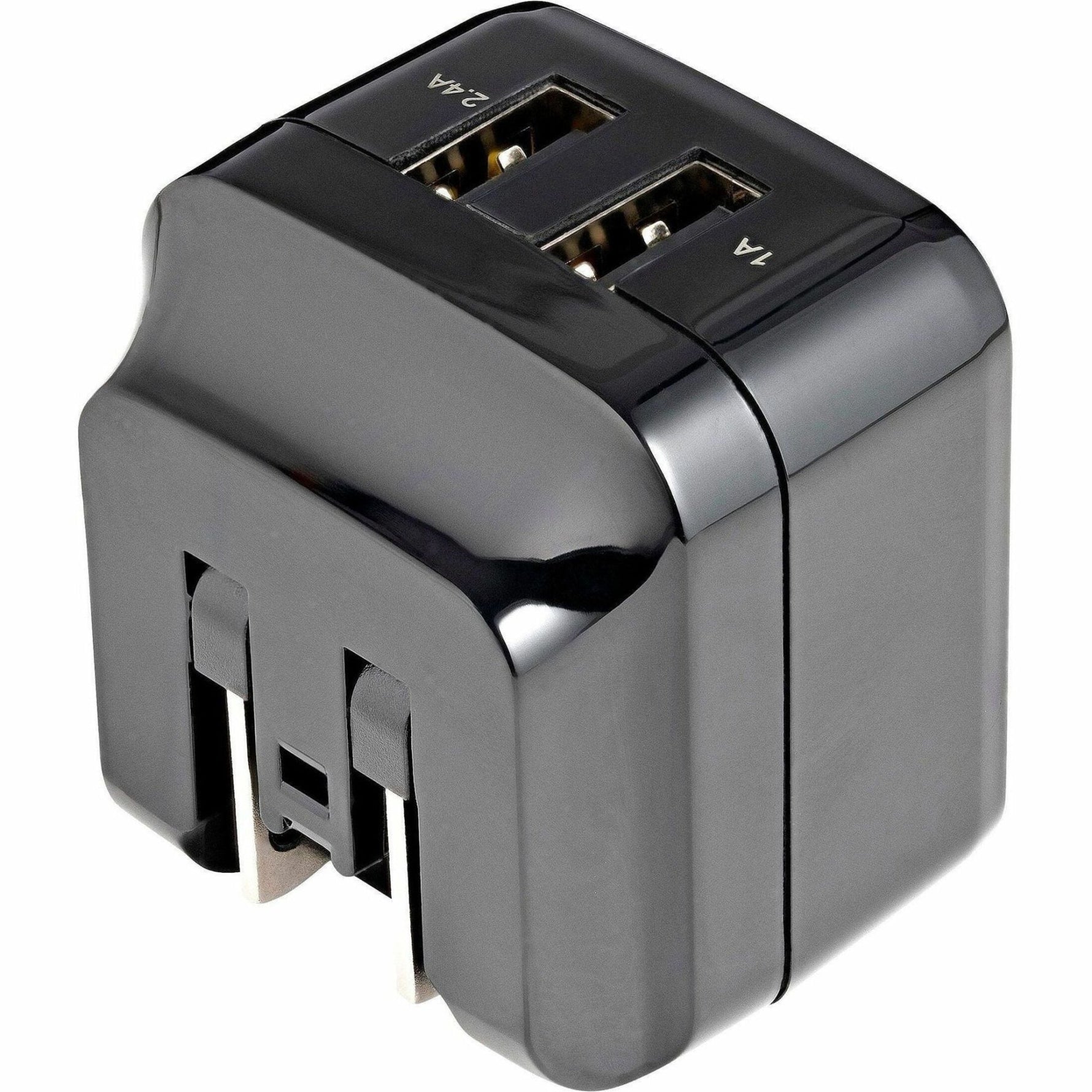 StarTech.com Travel USB Wall Charger - 2 Port - Black - Universal Travel Adapter - International Power Adapter - USB Charger - Soundz Store AUSTRALIA