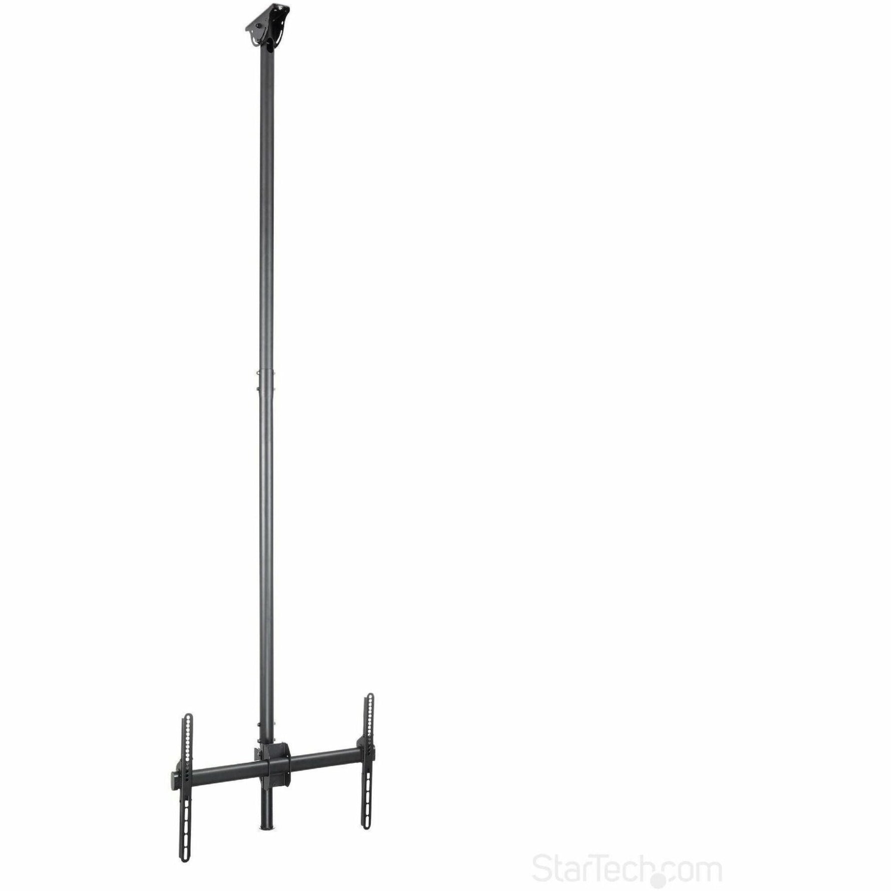 StarTech.com TV Ceiling Mount, Full-Motion Hanging Single Screen Vesa Mount for 32'-75' TVs / Displays - Height Adjustable Telescopic Pole - Soundz Store AUSTRALIA