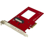StarTech.com U.2 to PCIe Adapter for 2.5' U.2 NVMe SSD - SFF-8639 PCIe Adapter - x4 PCI Express 4.0 - NVMe PCIe Adapter - U.2 PCIe Card - Soundz Store AUSTRALIA