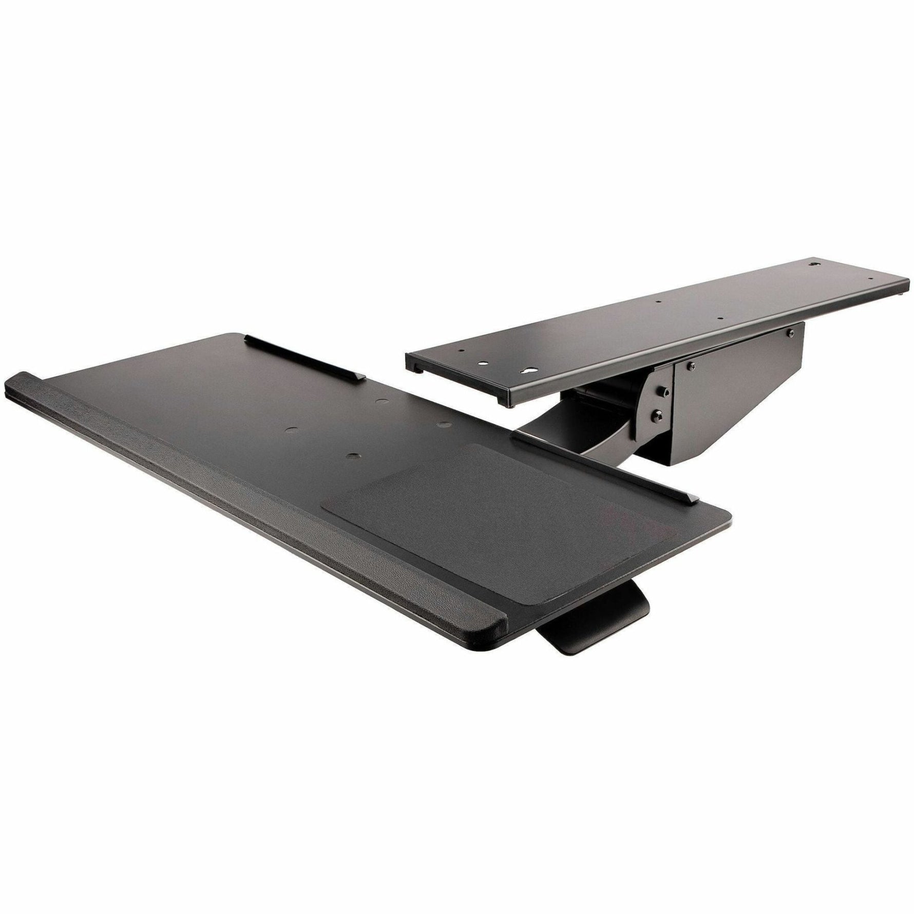 StarTech.com Under Desk Keyboard Tray, Height Adjustable Keyboard and Mouse Tray (10' x 26'), Ergonomic Computer Keyboard Tray w/Mouse Pad - Soundz Store AUSTRALIA