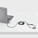 StarTech.com Universal Laptop Cable Lock 6.6ft, Serialized Combo Security Cable For Notebook, Compatible w/Noble Wedge&reg;/Nano/K-Slot - Soundz Store AUSTRALIA