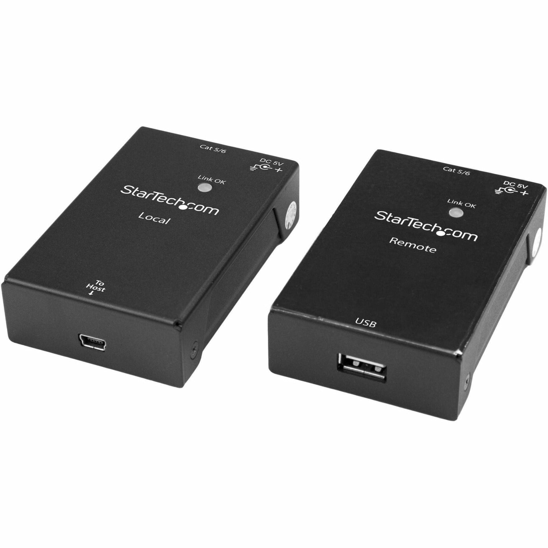 StarTech.com USB 2.0 Extender Kit over Cat5e/Cat6 Cable (RJ45) - Up to 165ft (50m) - USB Port over Ethernet Cable - Powered - 480Mbps - Soundz Store AUSTRALIA