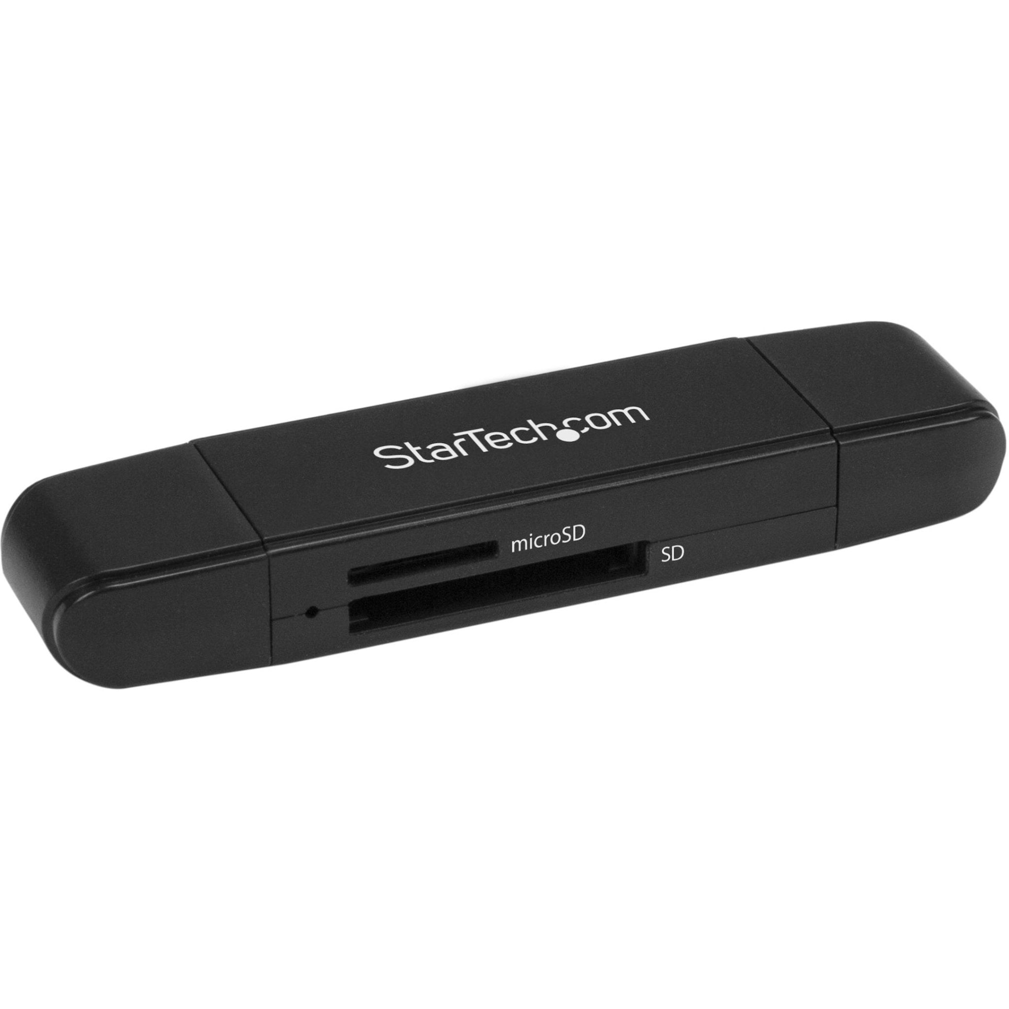 StarTech.com USB 3.0 Memory Card Reader for SD and microSD Cards - USB-C and USB-A - Portable USB SD and microSD Card Reader - Soundz Store AUSTRALIA