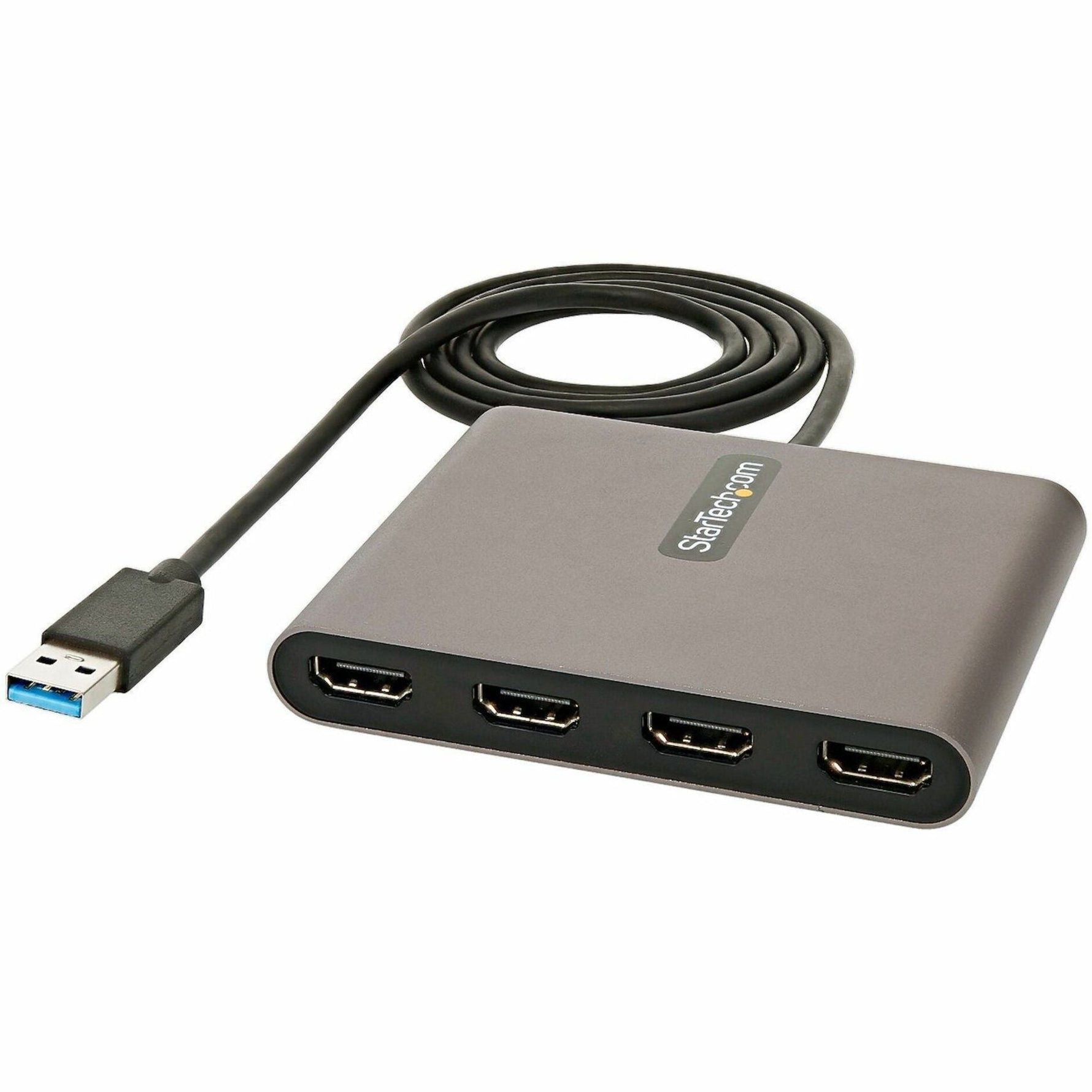 StarTech.com USB 3.0 to Quad HDMI Adapter, USB to 4x HDMI Monitor Converter for Windows (no support for macOS/ChromeOS/Linux) - TAA - Soundz Store AUSTRALIA