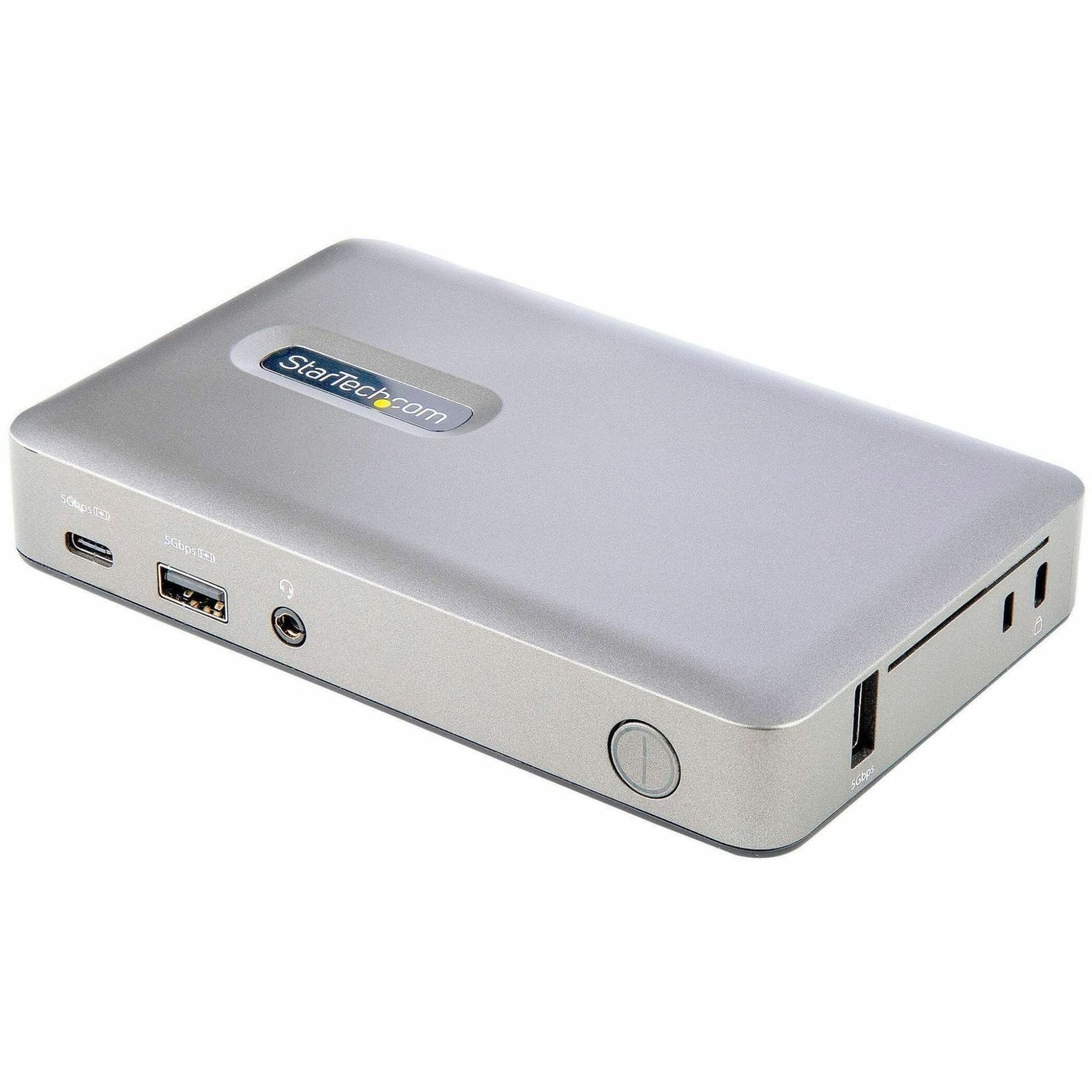 StarTech.com USB 3.1 (Gen 1) Type C Docking Station for Notebook, Headset, Keyboard, Smartphone, Mouse, Workstation - 65 W - Space Gray - Portable - Soundz Store AUSTRALIA