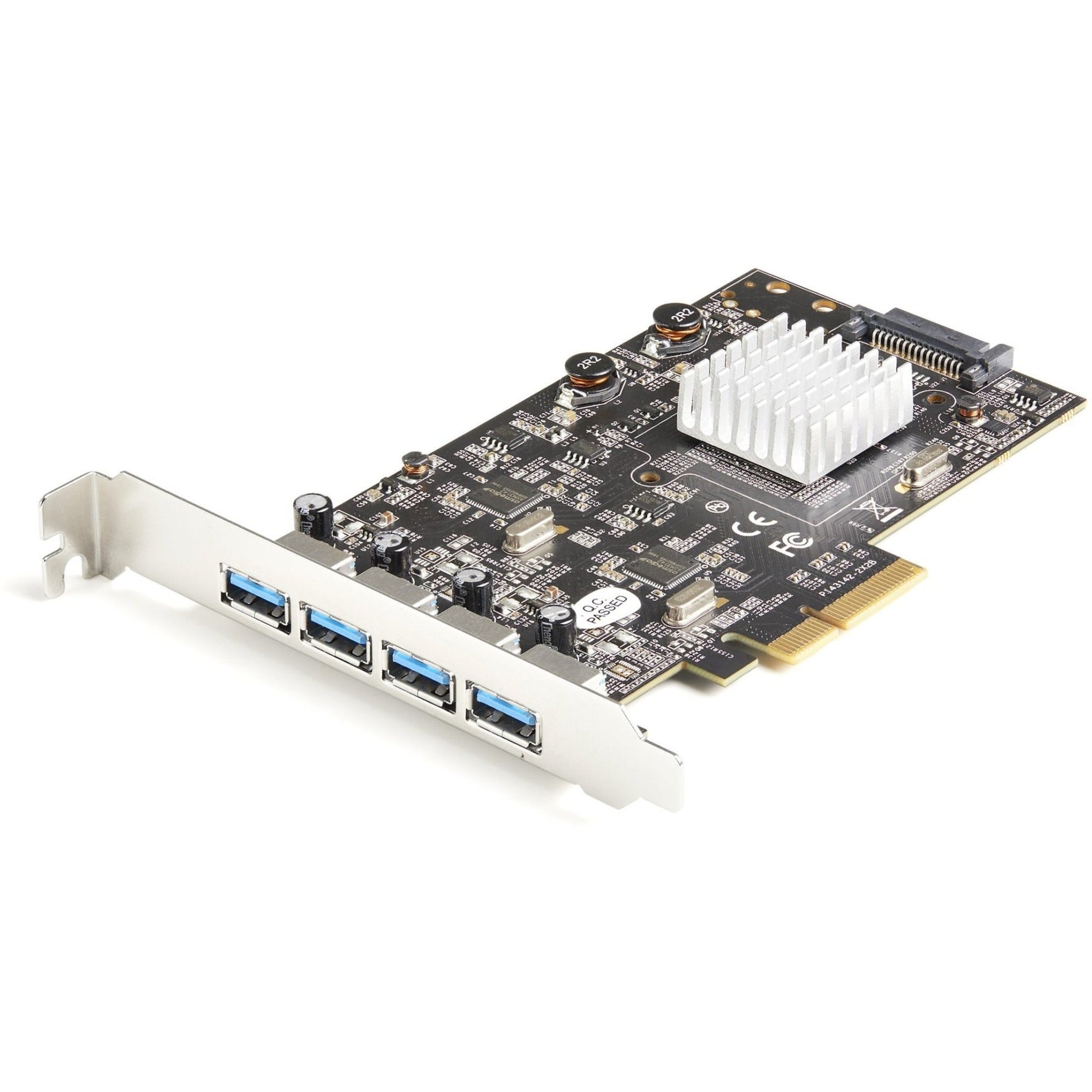 StarTech.com USB Adapter - PCI Express 2.0 x4 - Plug-in Card - Black - Soundz Store AUSTRALIA