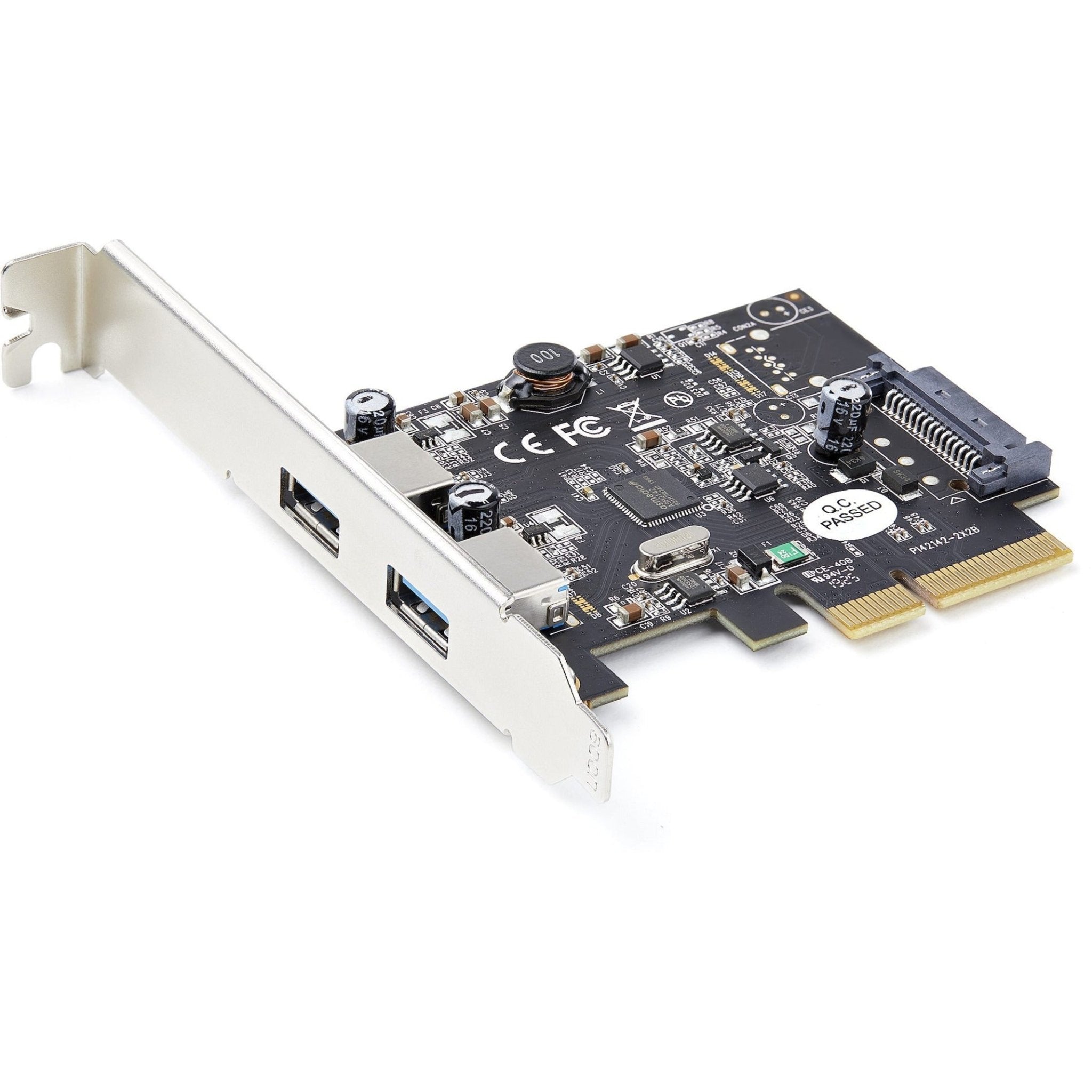 StarTech.com USB Adapter - PCI Express 3.0 x4 - Plug-in Card - Black - Soundz Store AUSTRALIA
