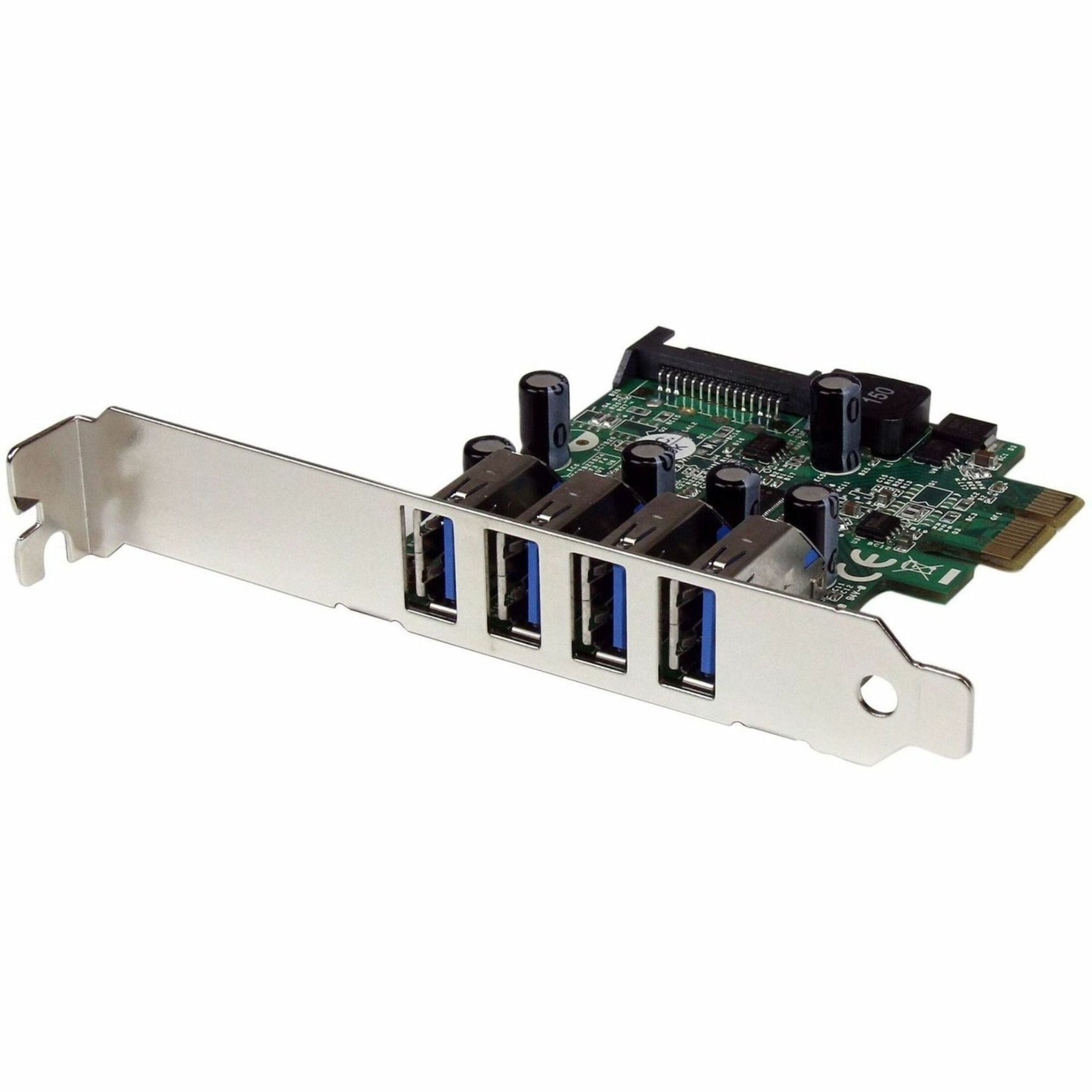 StarTech.com USB Adapter - PCI Express x1 - 5 GB/s - Plug-in Card - Green - TAA Compliant - Soundz Store AUSTRALIA