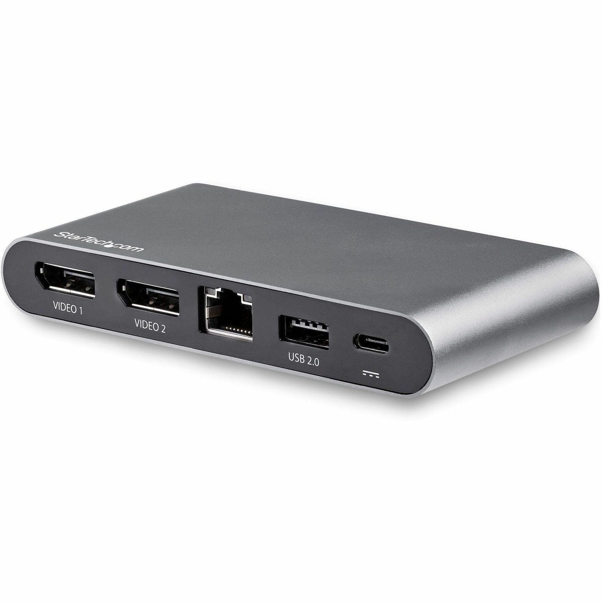 StarTech.com USB C Dock - 4K Dual Monitor DisplayPort Docking Station - 100W Power Delivery Passthrough, GbE, 2x USB-A - Multiport Adapter - Soundz Store AUSTRALIA