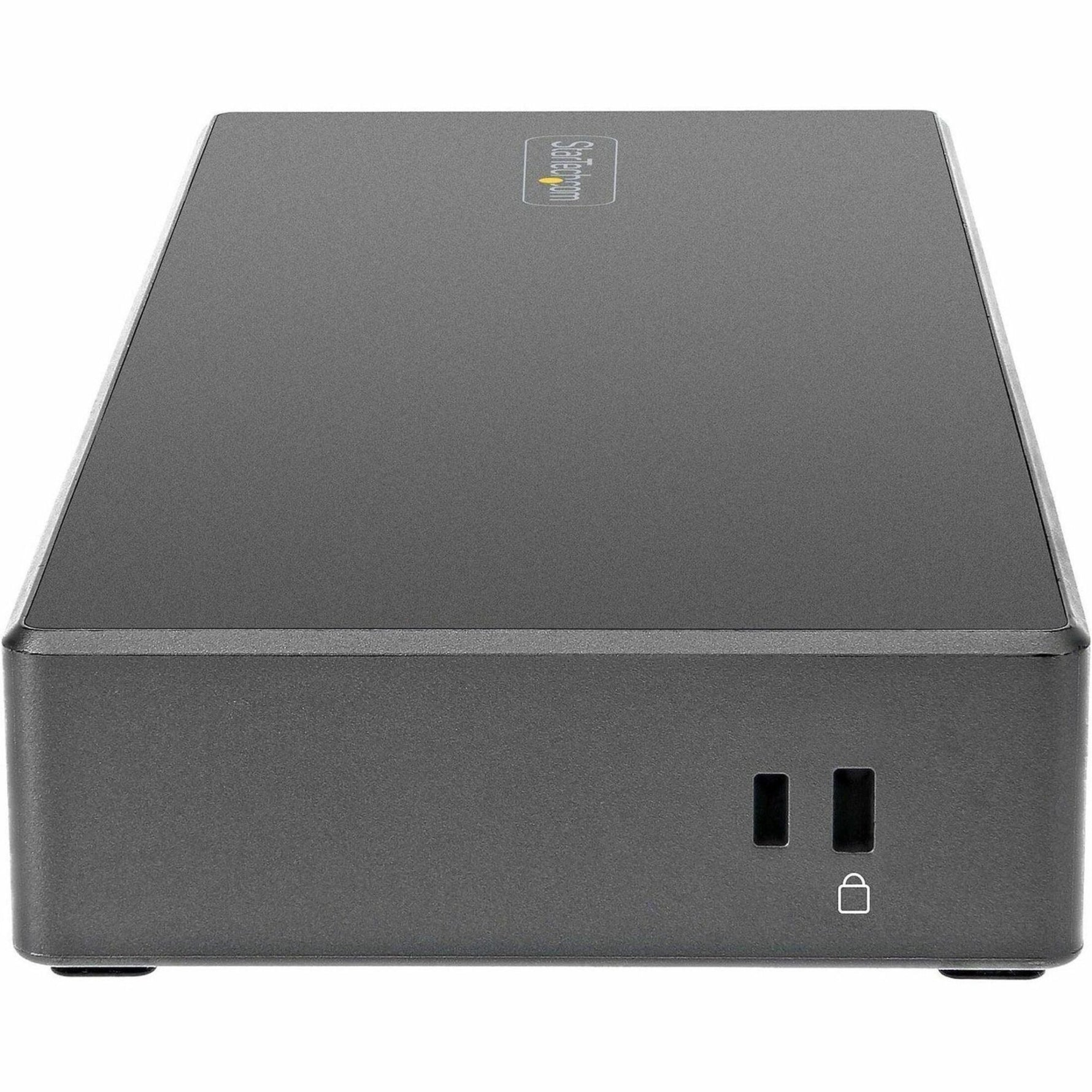 StarTech.com USB C Dock, Triple 4K Monitor USB-C Docking Station with DP 1.4 & DSC, 2x DisplayPort & 1x HDMI, 100W PD, 6x USB (2x 10Gbps) - Soundz Store AUSTRALIA