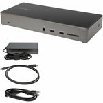 StarTech.com USB C Dock, Triple 4K Monitor USB-C Docking Station with DP 1.4 & DSC, 2x DisplayPort & 1x HDMI, 100W PD, 6x USB (2x 10Gbps) - Soundz Store AUSTRALIA