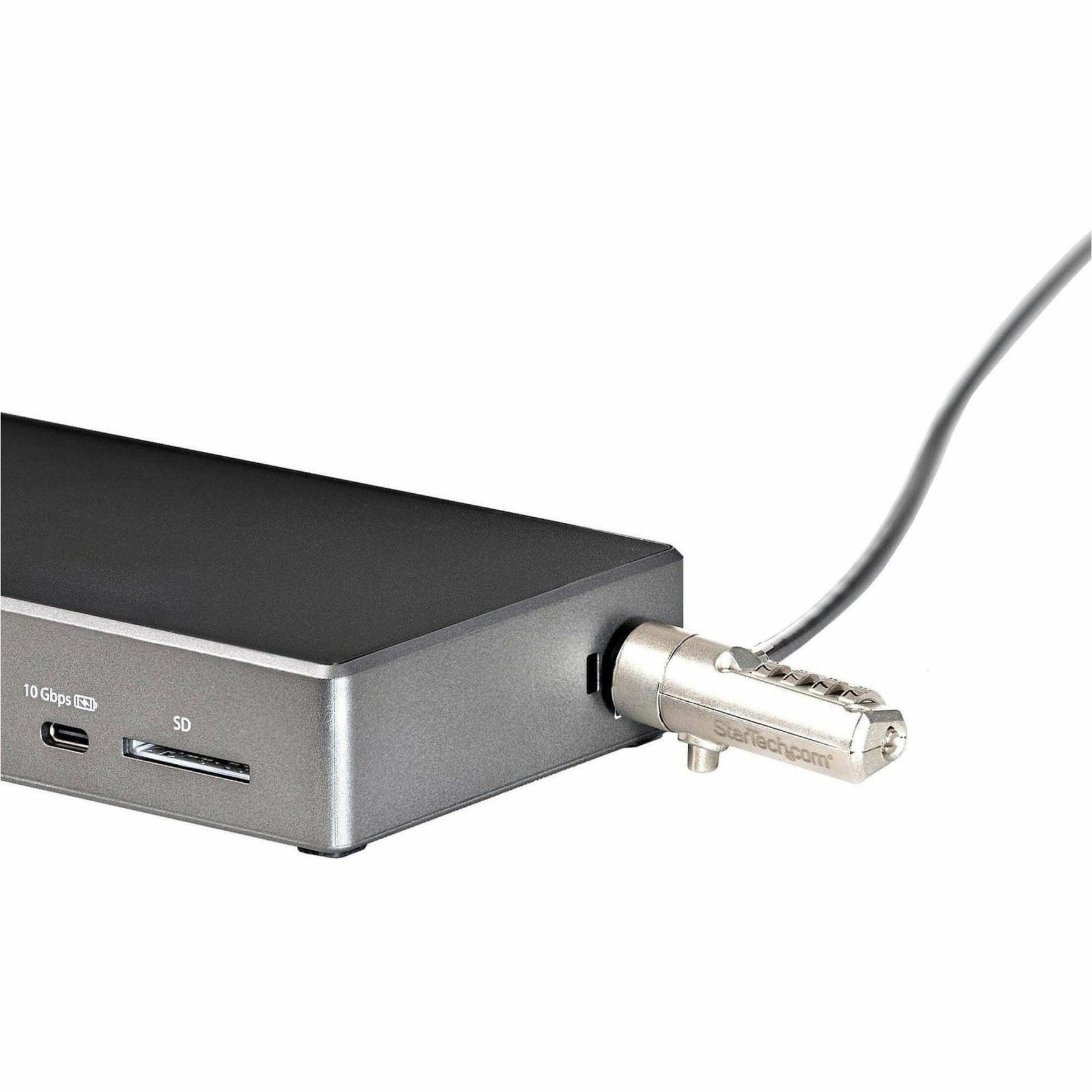 StarTech.com USB C Dock, Triple 4K Monitor USB-C Docking Station with DP 1.4 & DSC, 2x DisplayPort & 1x HDMI, 100W PD, 6x USB (2x 10Gbps) - Soundz Store AUSTRALIA