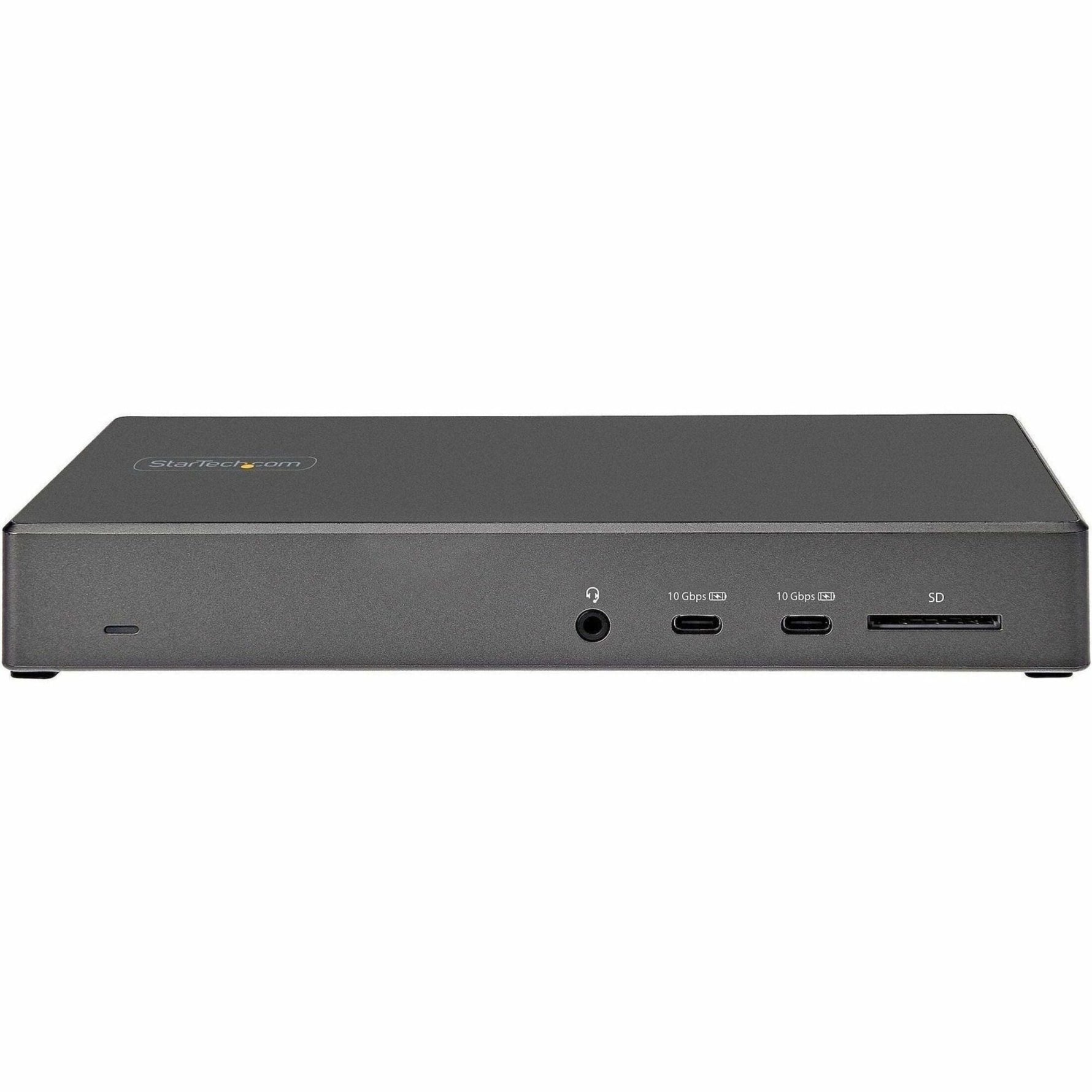 StarTech.com USB C Dock, Triple 4K Monitor USB-C Docking Station with DP 1.4 & DSC, 2x DisplayPort & 1x HDMI, 100W PD, 6x USB (2x 10Gbps) - Soundz Store AUSTRALIA