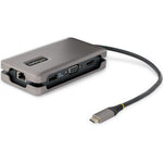 StarTech.com USB-C Multiport Adapter, HDMI/VGA, 4K 60Hz, 3-Port USB Hub, 100W PD Pass-Through, GbE, Mini Docking Station, 1ft/30cm Cable - Soundz Store AUSTRALIA