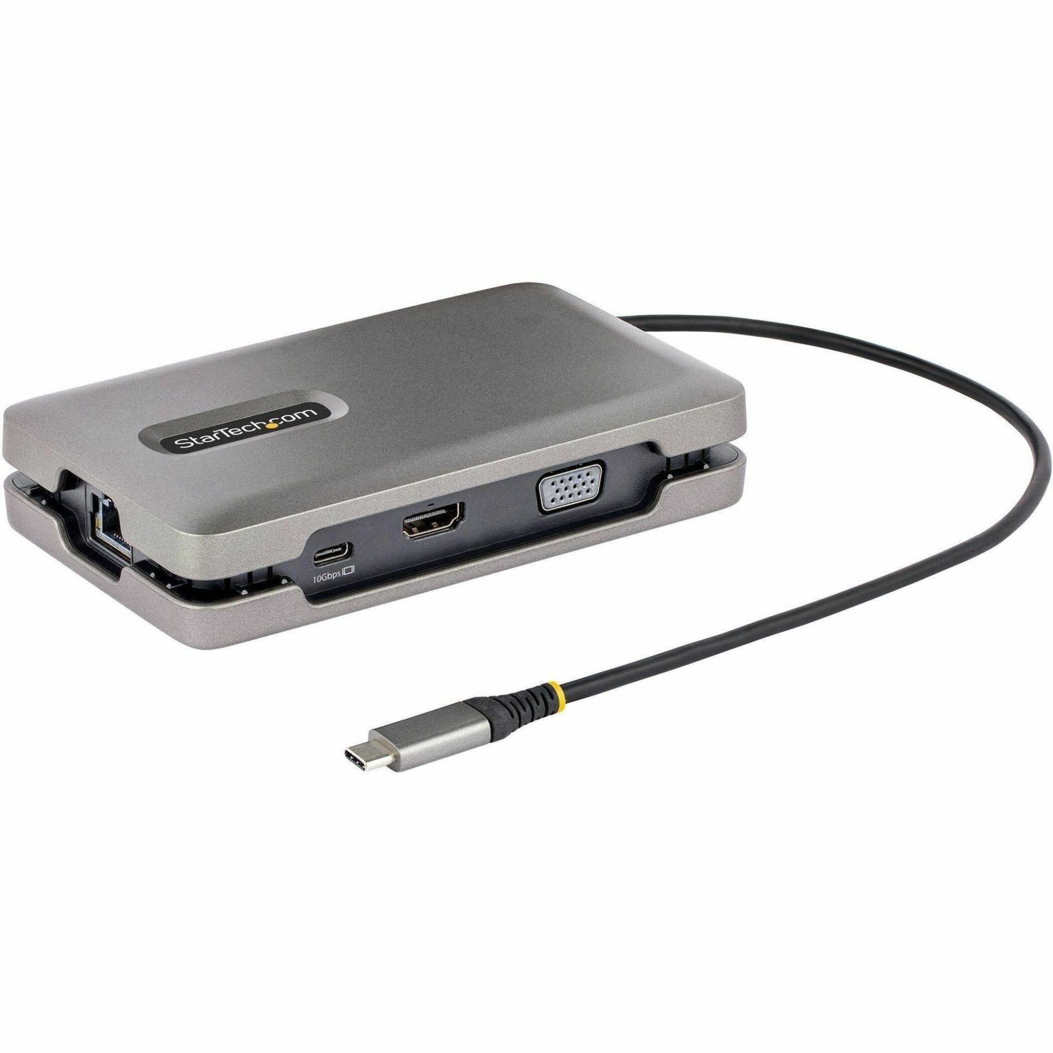 StarTech.com USB-C Multiport Adapter w/USB-C DP Alt Mode Video/4K HDMI/VGA, USB-C Dual Monitor Docking Station, Type C Mini Dock/MST Hub - Soundz Store AUSTRALIA