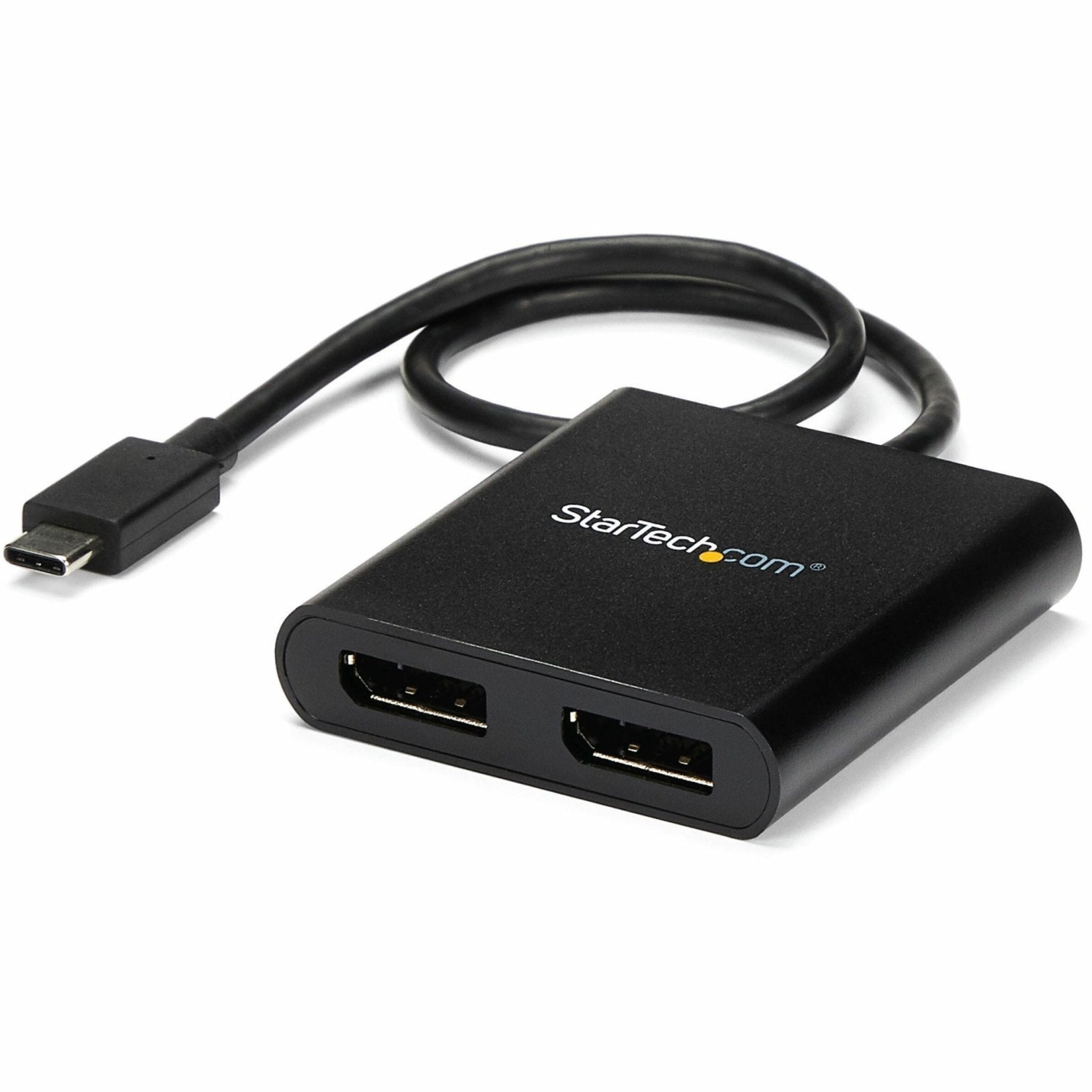 StarTech.com USB-C to Dual DisplayPort 1.2 Adapter, USB Type-C Multi-Monitor MST Hub, Dual 4K 30Hz DP Display Extender/Splitter, Windows - Soundz Store AUSTRALIA