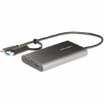 StarTech.com USB-C to Dual-HDMI Adapter, USB-C/A to 2x HDMI, 4K 60Hz, 100W PD Passthrough, 1ft/30cm Cable, USB to HDMI Converter, TAA - Soundz Store AUSTRALIA