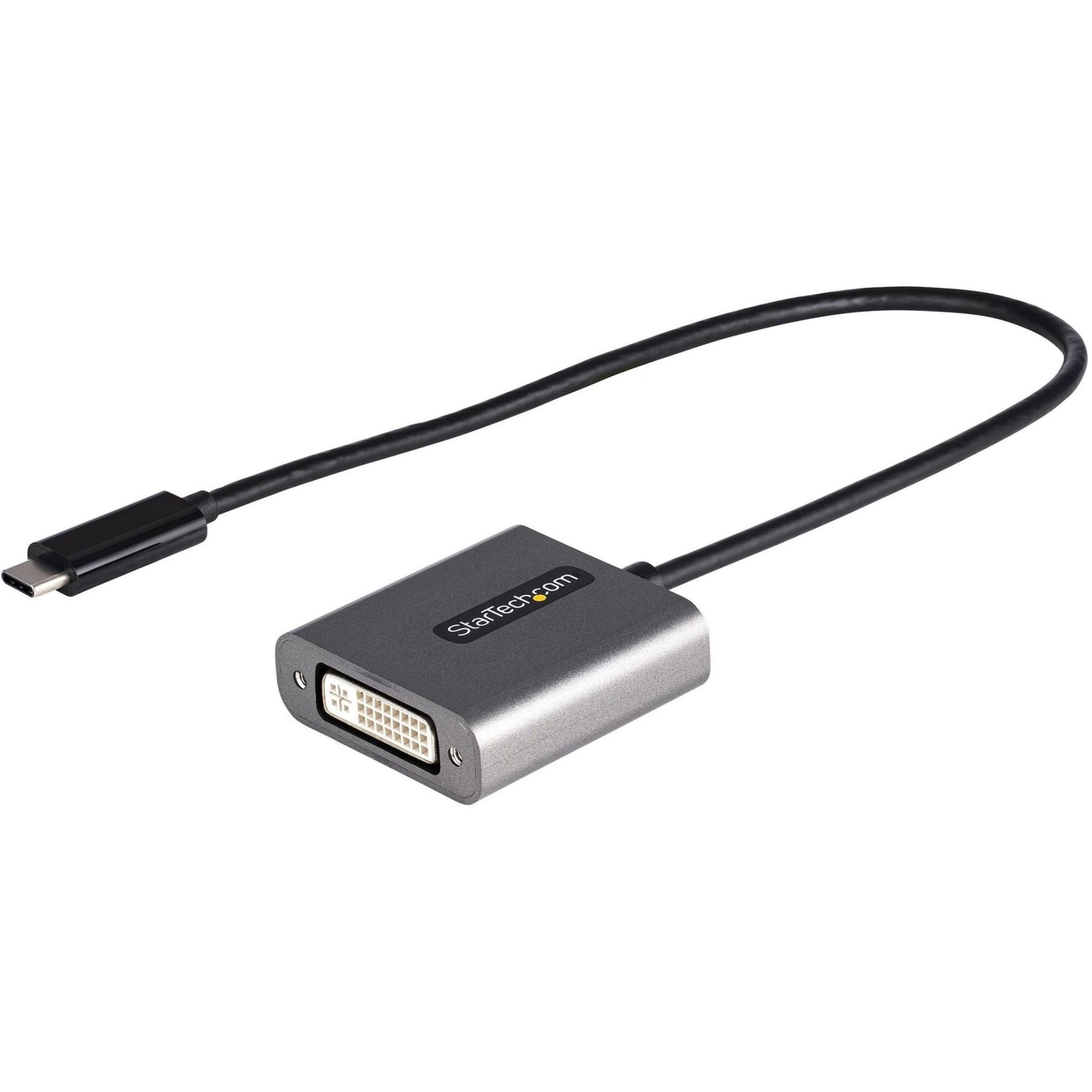 StarTech.com USB C to DVI Adapter, 1920x1200p, USB Type-C to DVI-D Adapter Dongle, USB-C to DVI Display/Monitor Video Converter, 12' Cable - Soundz Store AUSTRALIA