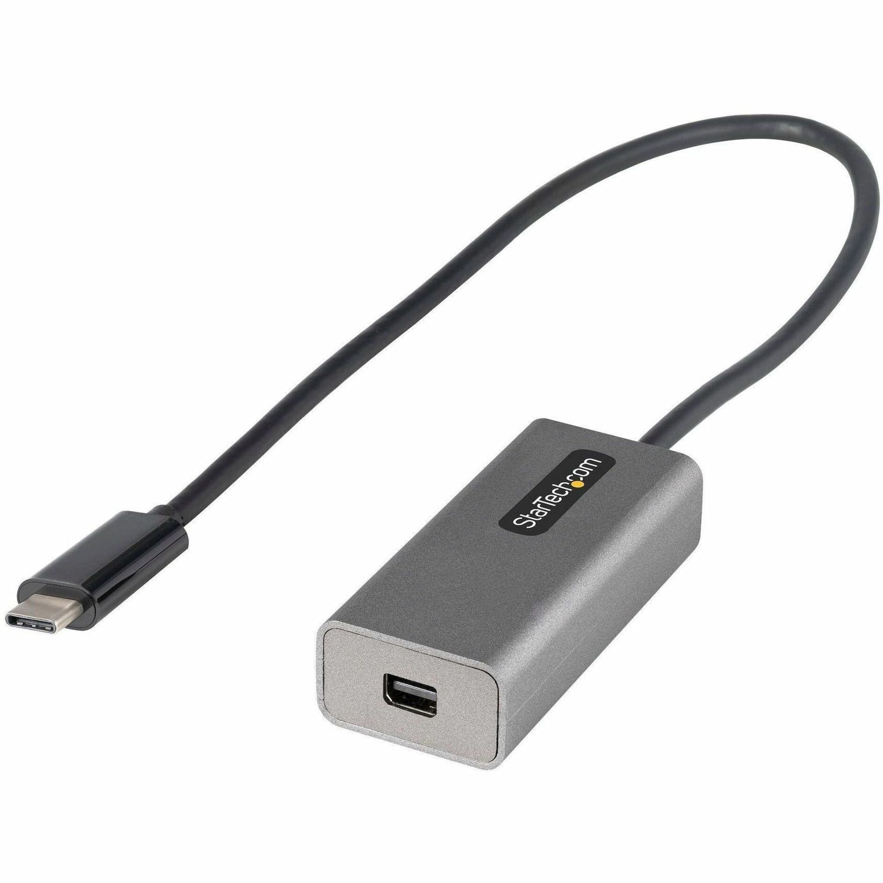 StarTech.com USB C to Mini DisplayPort Adapter, 4K 60Hz USB-C to mDP Adapter Dongle, USB Type-C to Mini DP Video Converter, w/ 12' Cable - Soundz Store AUSTRALIA