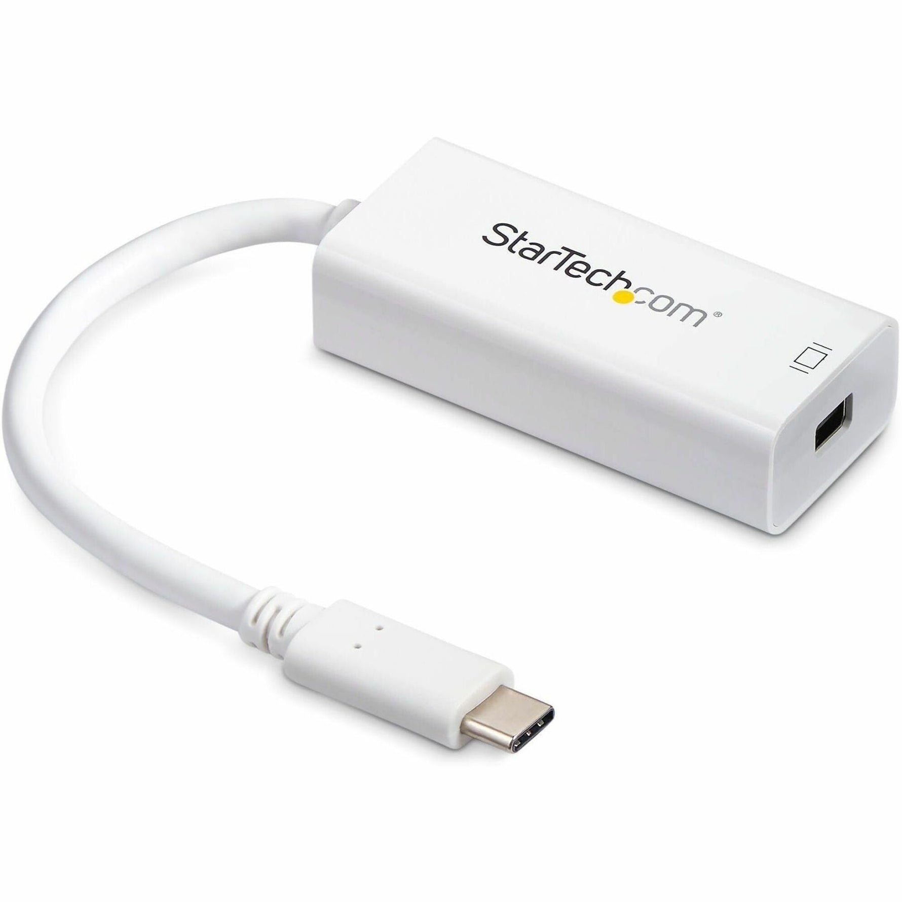 StarTech.com USB-C to Mini DisplayPort Adapter - 4K 60Hz - White - USB Type-C to Mini DP Adapter - Thunderbolt 3 Compatible - Soundz Store AUSTRALIA