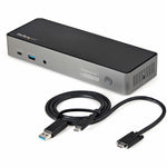StarTech.com USB-C & USB-A Dock, Hybrid Triple Monitor Laptop Docking Station DisplayPort & HDMI 4K 60Hz/85W PD/6x USB/GbE, TAA - Soundz Store AUSTRALIA