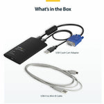 StarTech.com USB Crash Cart Adapter with File Transfer & Video Capture at 1920 x1200 60Hz, TAA - Soundz Store AUSTRALIA