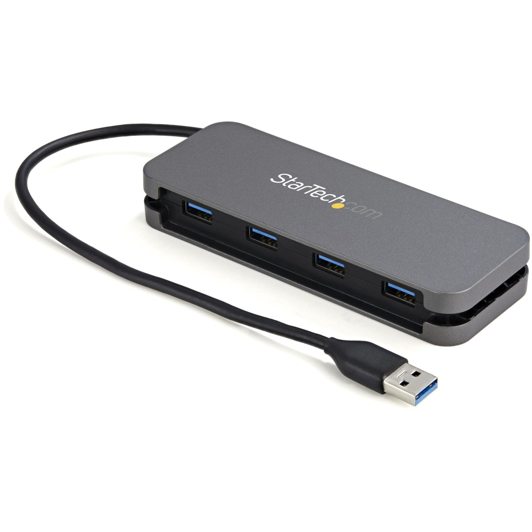 StarTech.com USB Hub - New - USB 3.2 (Gen 1) Type A - Portable - Black, Space Gray - Soundz Store AUSTRALIA