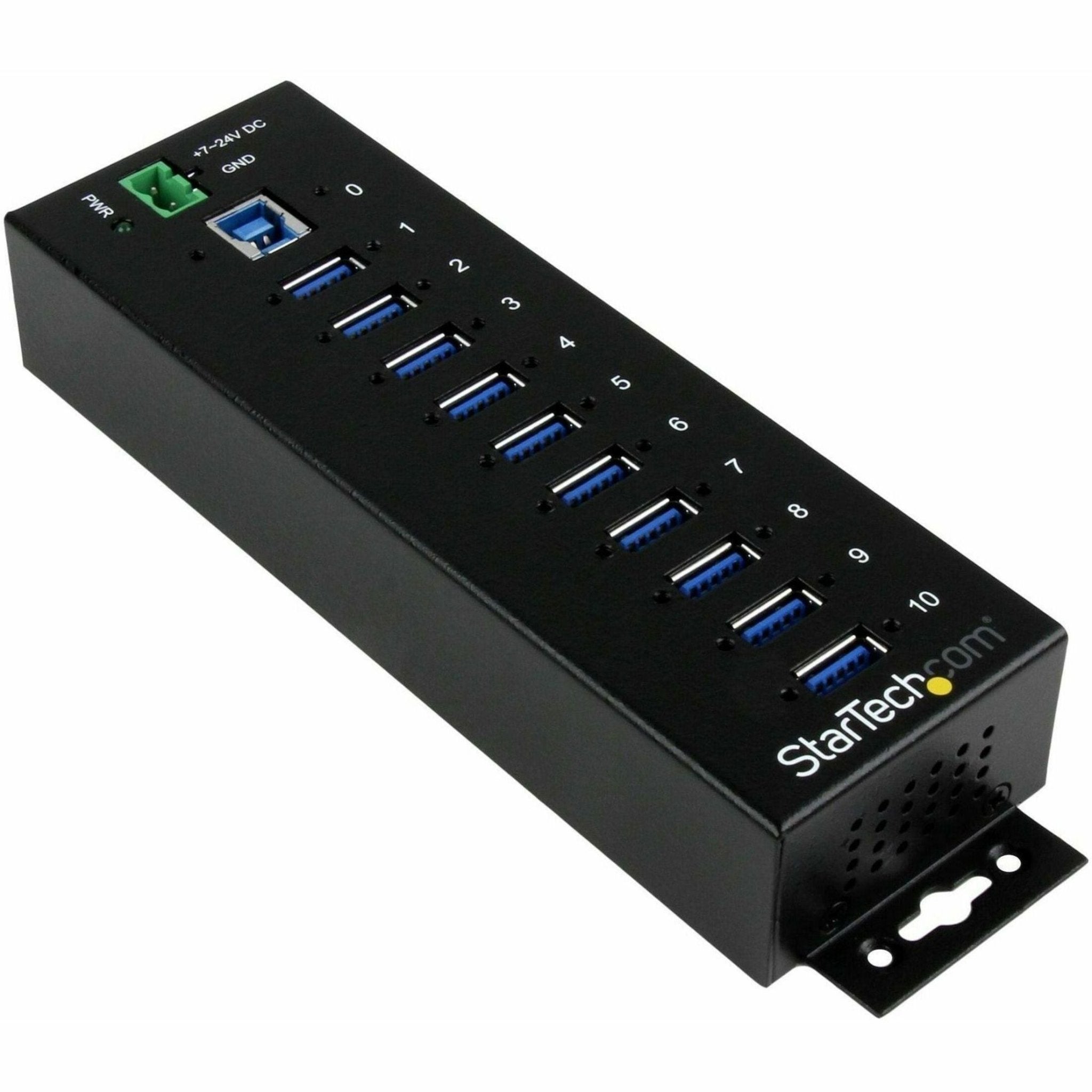 StarTech.com USB Hub - USB 3.0 Type A - External - Black - TAA Compliant - Soundz Store AUSTRALIA