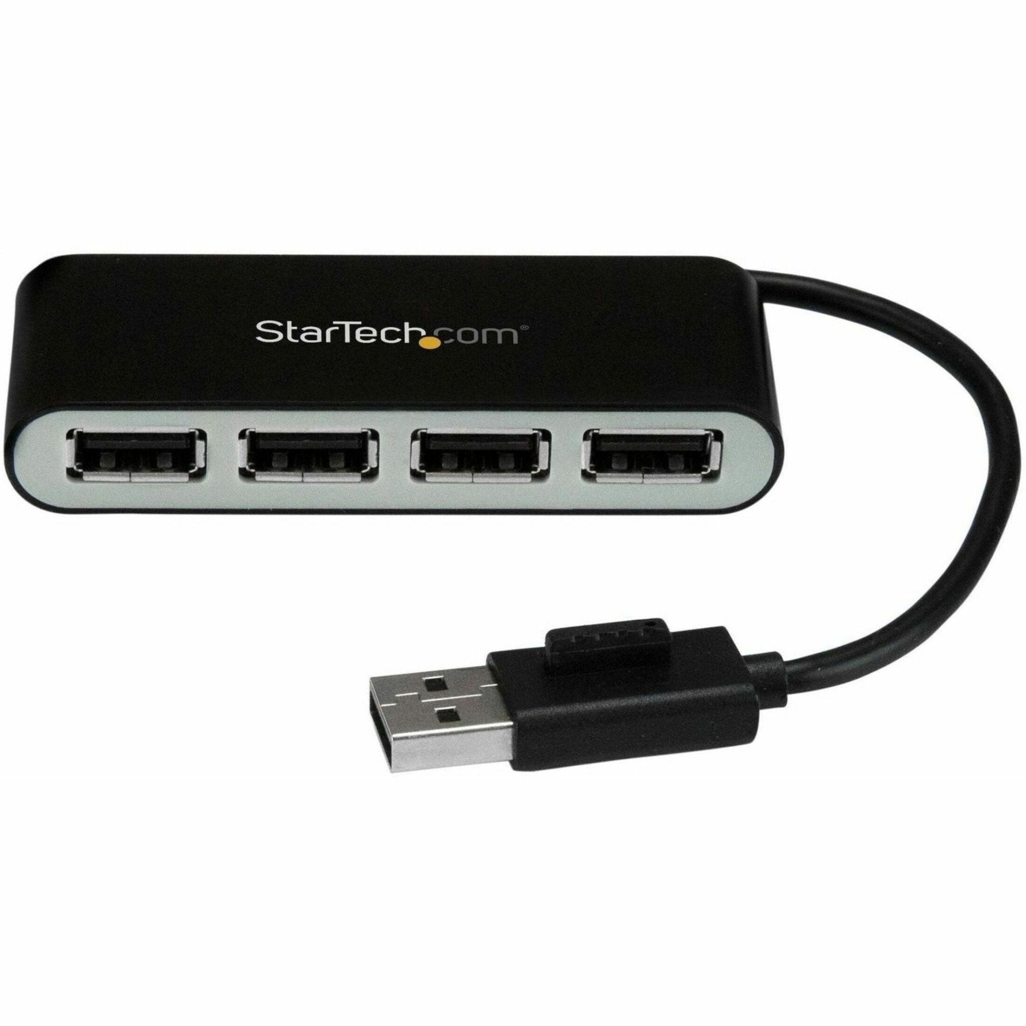 StarTech.com USB Hub - USB - External - Black, Silver - TAA Compliant - Soundz Store AUSTRALIA