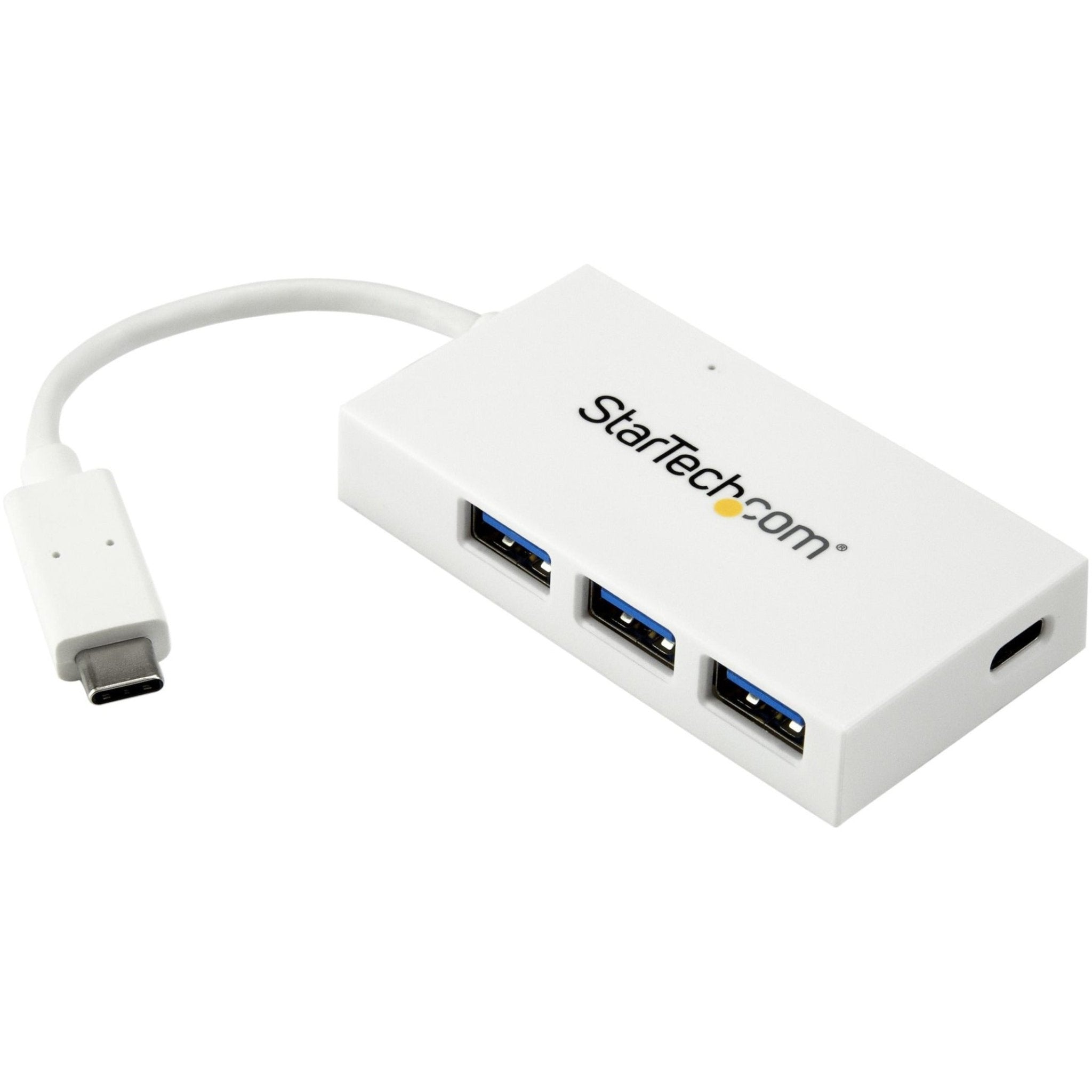 StarTech.com USB Hub - USB Type C - External - White - TAA Compliant - Soundz Store AUSTRALIA
