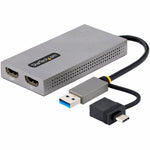 StarTech.com USB to Dual HDMI Adapter, USB A/C to 2x HDMI Displays (1x 4K30, 1x 1080p), USB 3.0 to HDMI Converter, 4in/11cm Cable, Win/Mac - Soundz Store AUSTRALIA