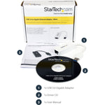 StarTech.com USB to Ethernet Adapter, USB 3.0 to 10/100/1000 Gigabit Ethernet LAN Adapter, USB to RJ45 Adapter, TAA Compliant - Soundz Store AUSTRALIA