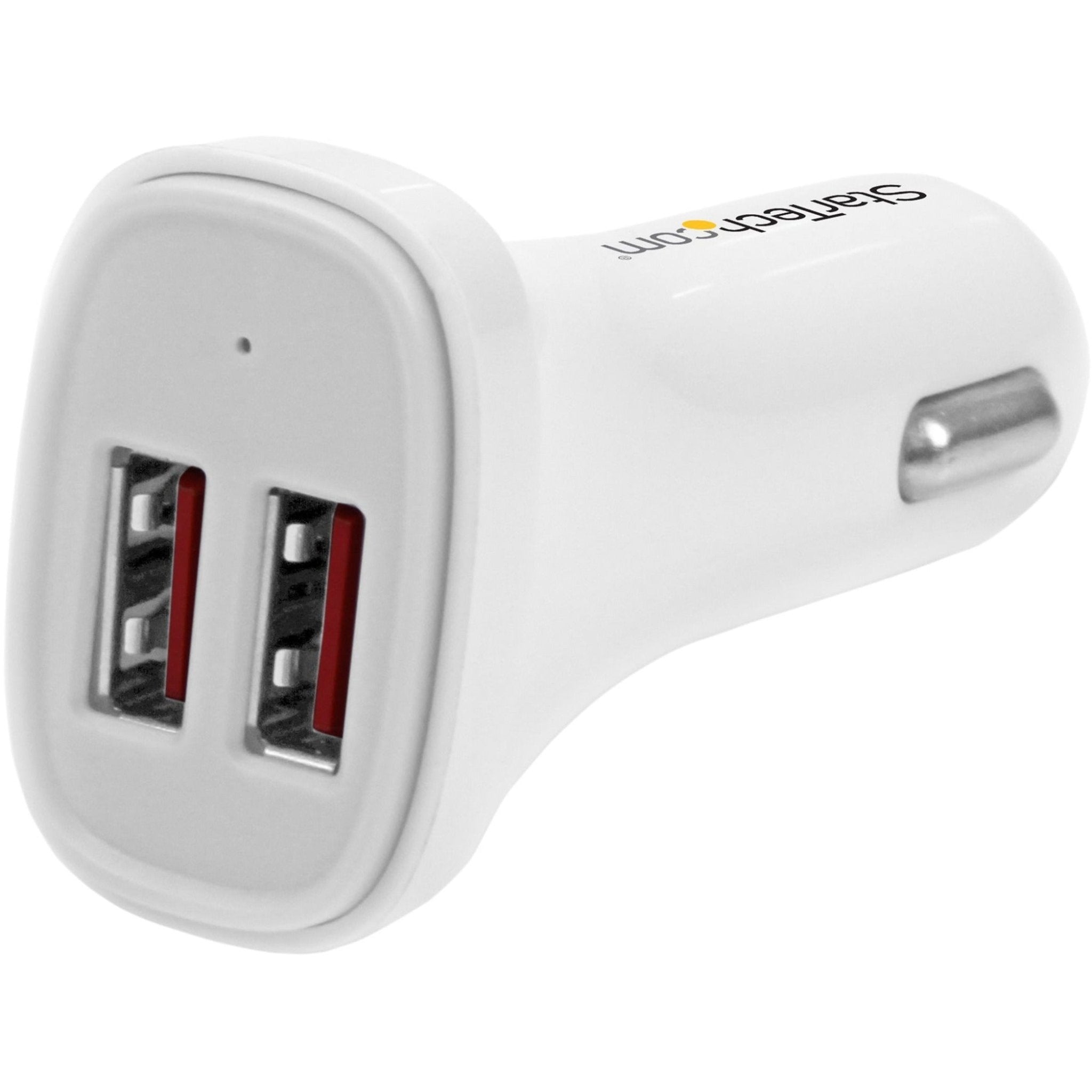 StarTech.com USB2PCARWHS Auto Adapter - 1 Each - For iPhone, Mobile Device - 5 V DC Output - 4.80 A - Soundz Store AUSTRALIA