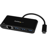 StarTech.com USB/Ethernet Combo Hub - USB Type C - External - Black - Soundz Store AUSTRALIA