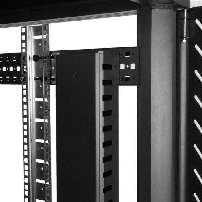 StarTech.com Vertical Cable Organizer with Finger Ducts - Vertical Cable Management Panel - Rack-Mount Cable Raceway - 40U - 6 ft. - Soundz Store AUSTRALIA