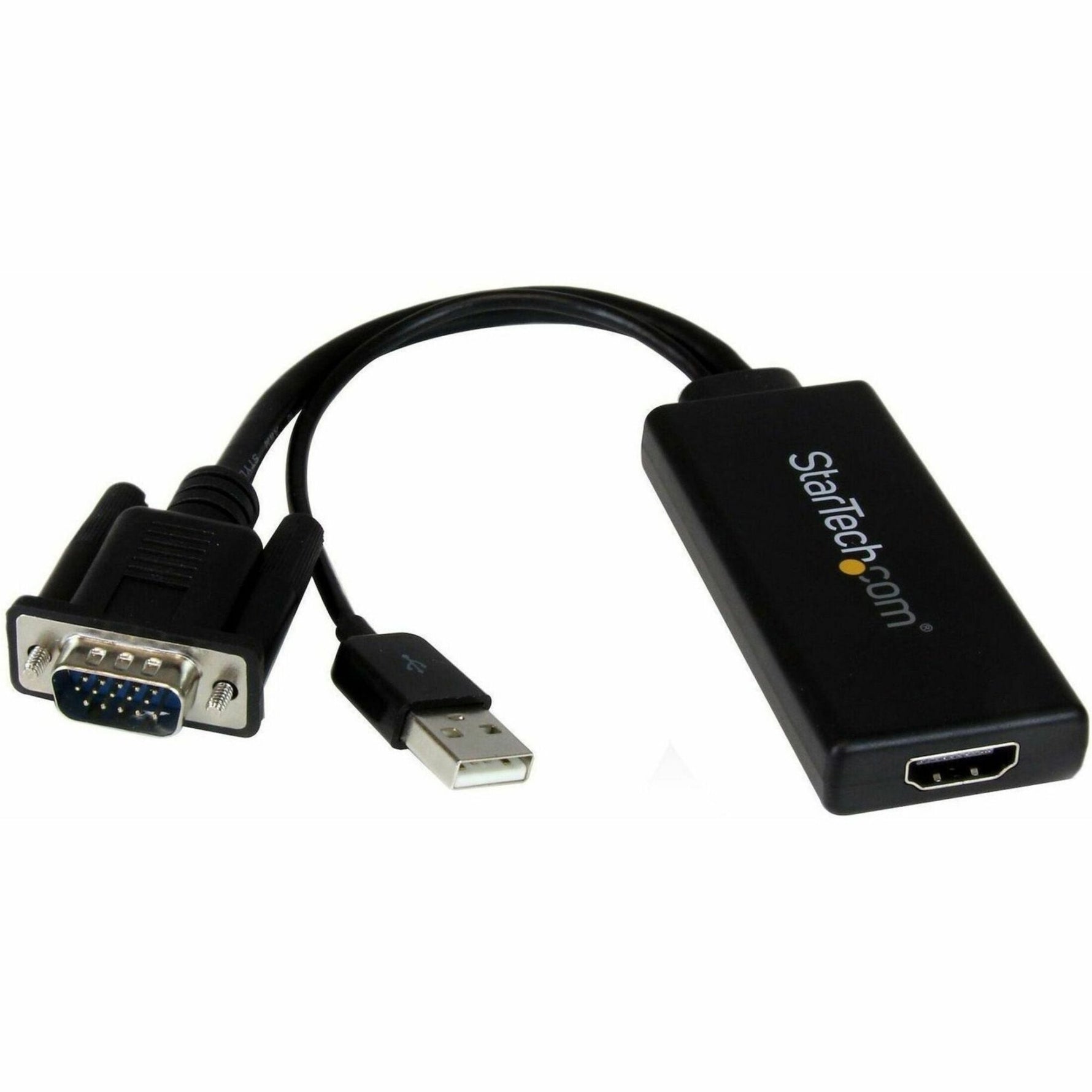 StarTech.com VGA to HDMI Adapter with USB Audio & Power - Portable VGA to HDMI Converter - 1080p - Soundz Store AUSTRALIA